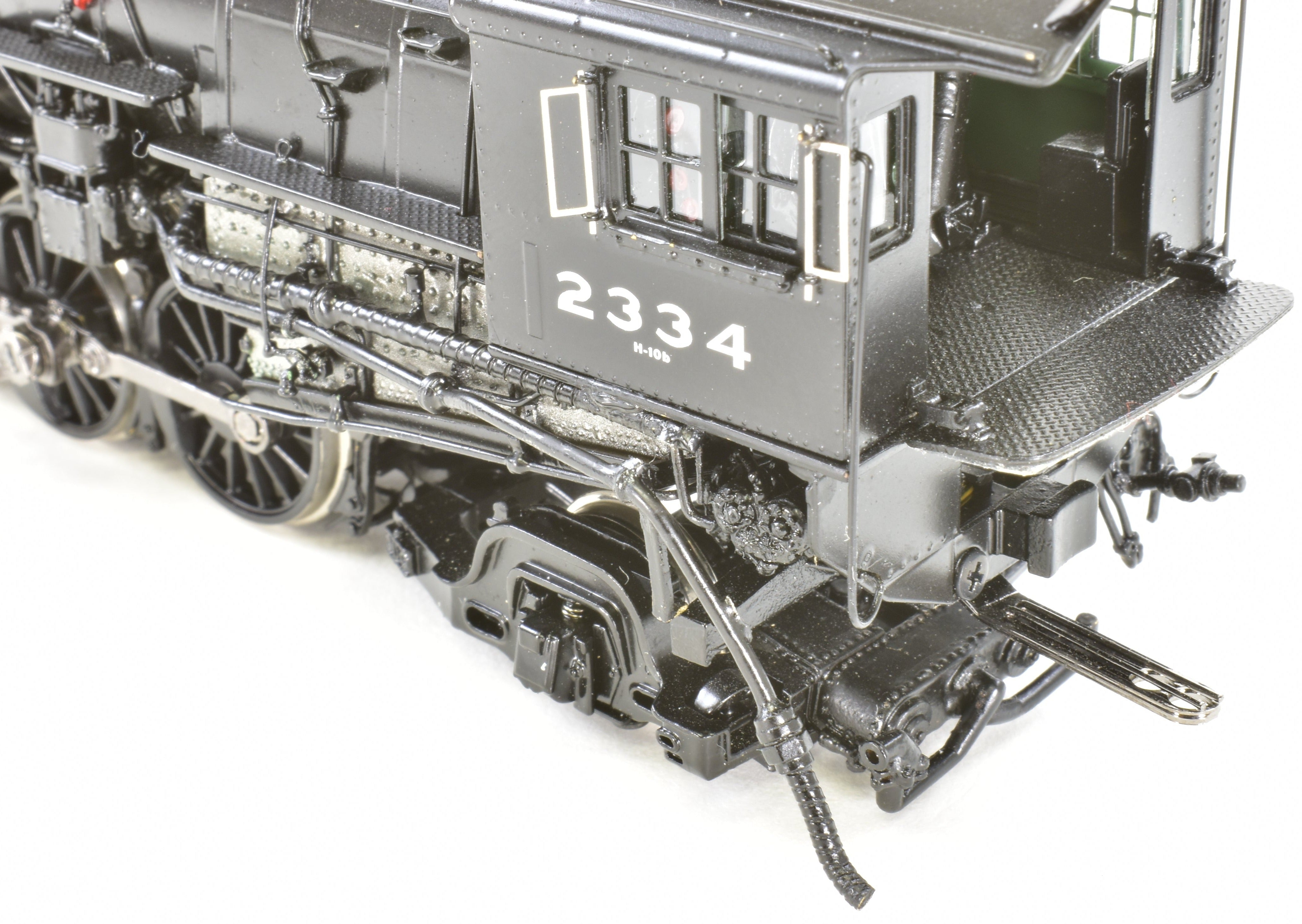 HO Brass DVP Division Point New York Central H - 10b Mikado 2 - 8 - 2 FP Locomotive No. 2334