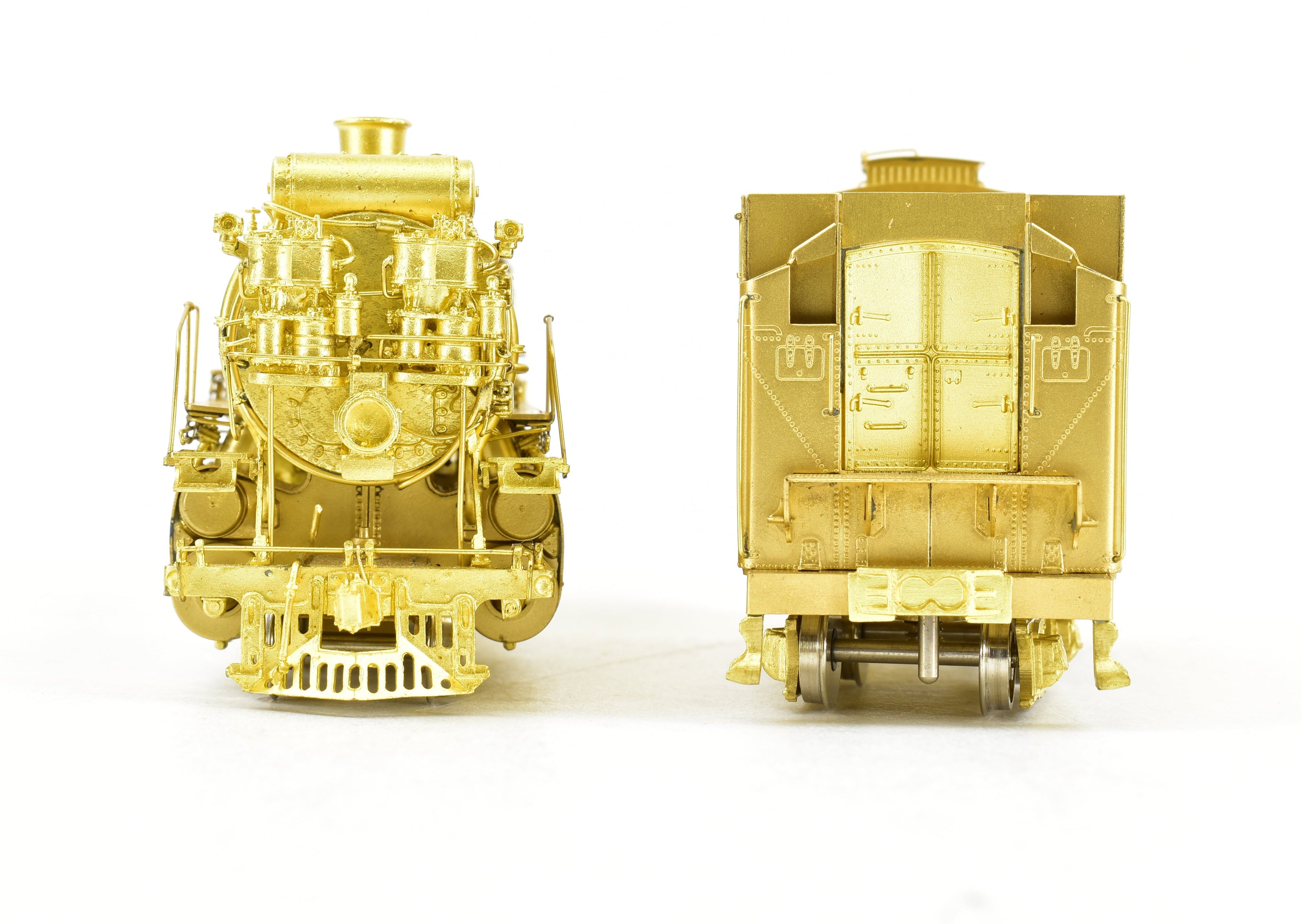 HO Scale Brass Model Train - Key Imports Classic Northern Pacific W - 5 1846 Class 2 - 8 - 2 Mikado Locomotive with Elesco Feedwater Heater