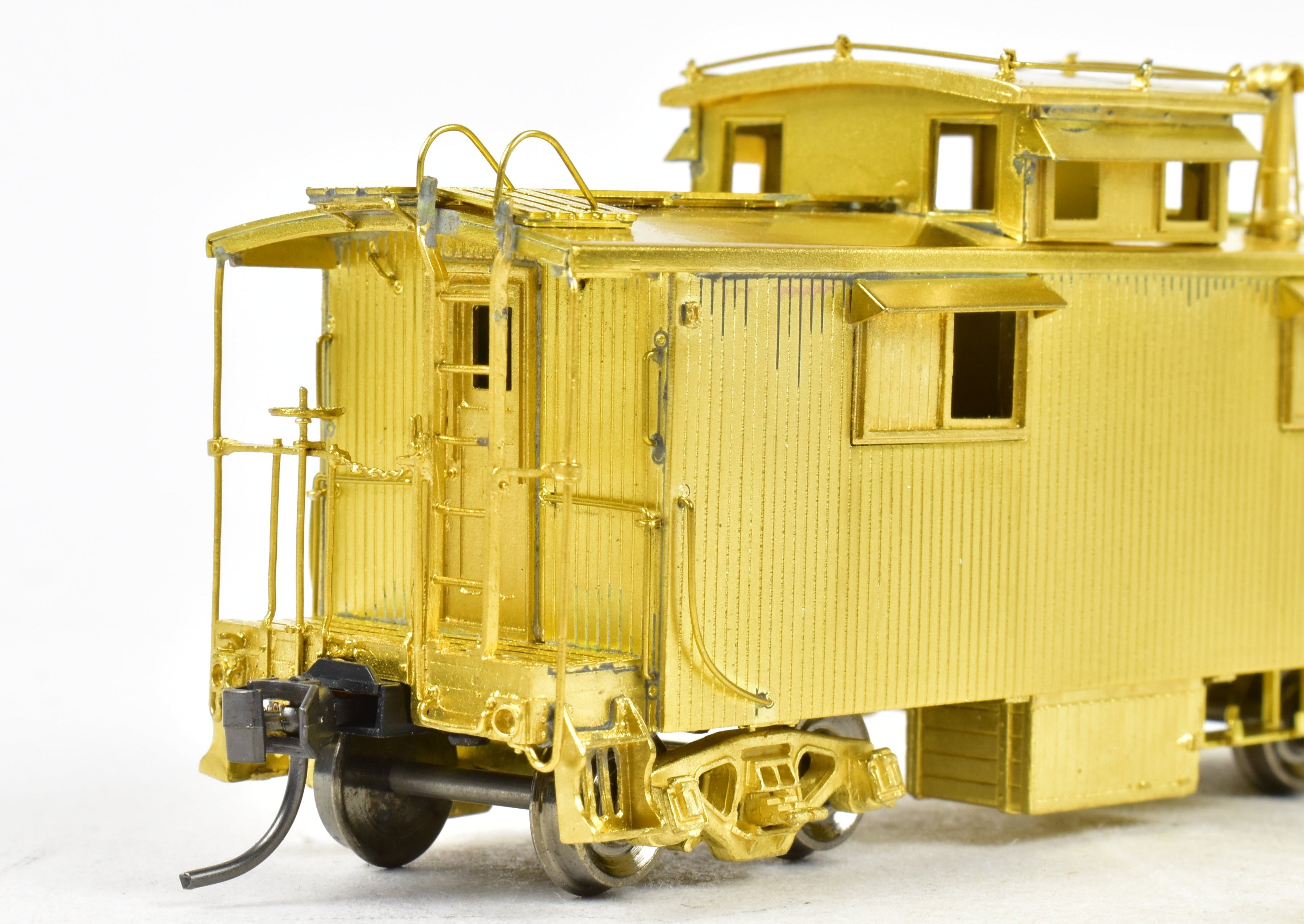 HO Scale Brass OMI C&O Wood Caboose by Overland Models, Inc.