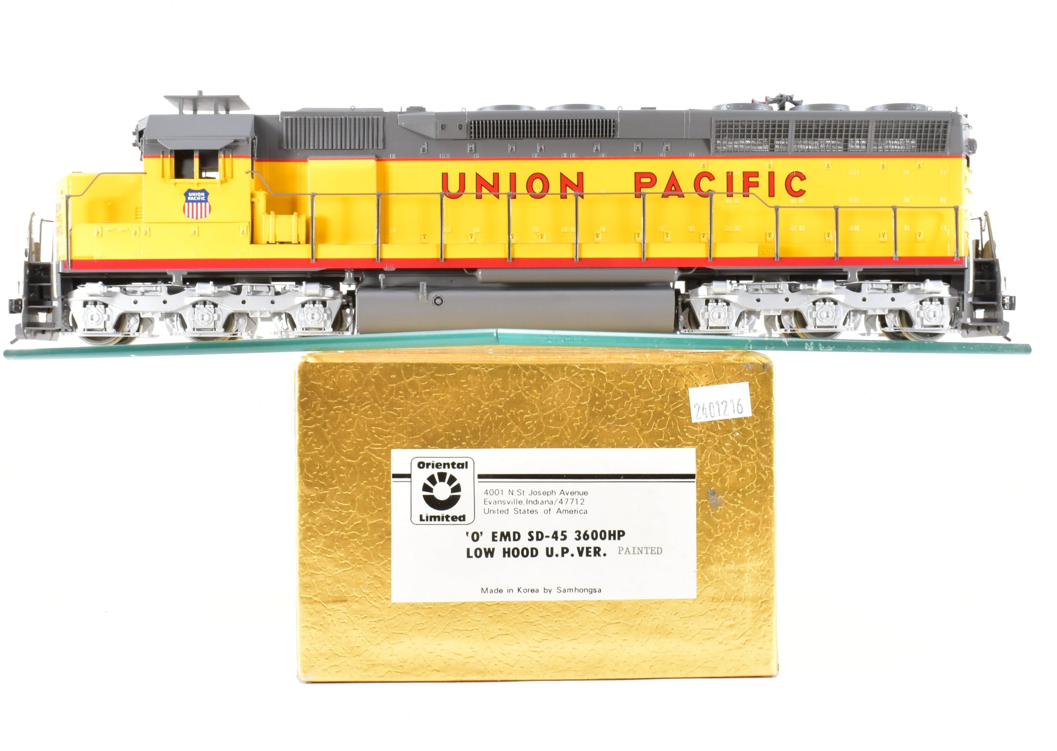 O Scale Oriental Limited Union Pacific SD - 45 FP Model Train without Road Number