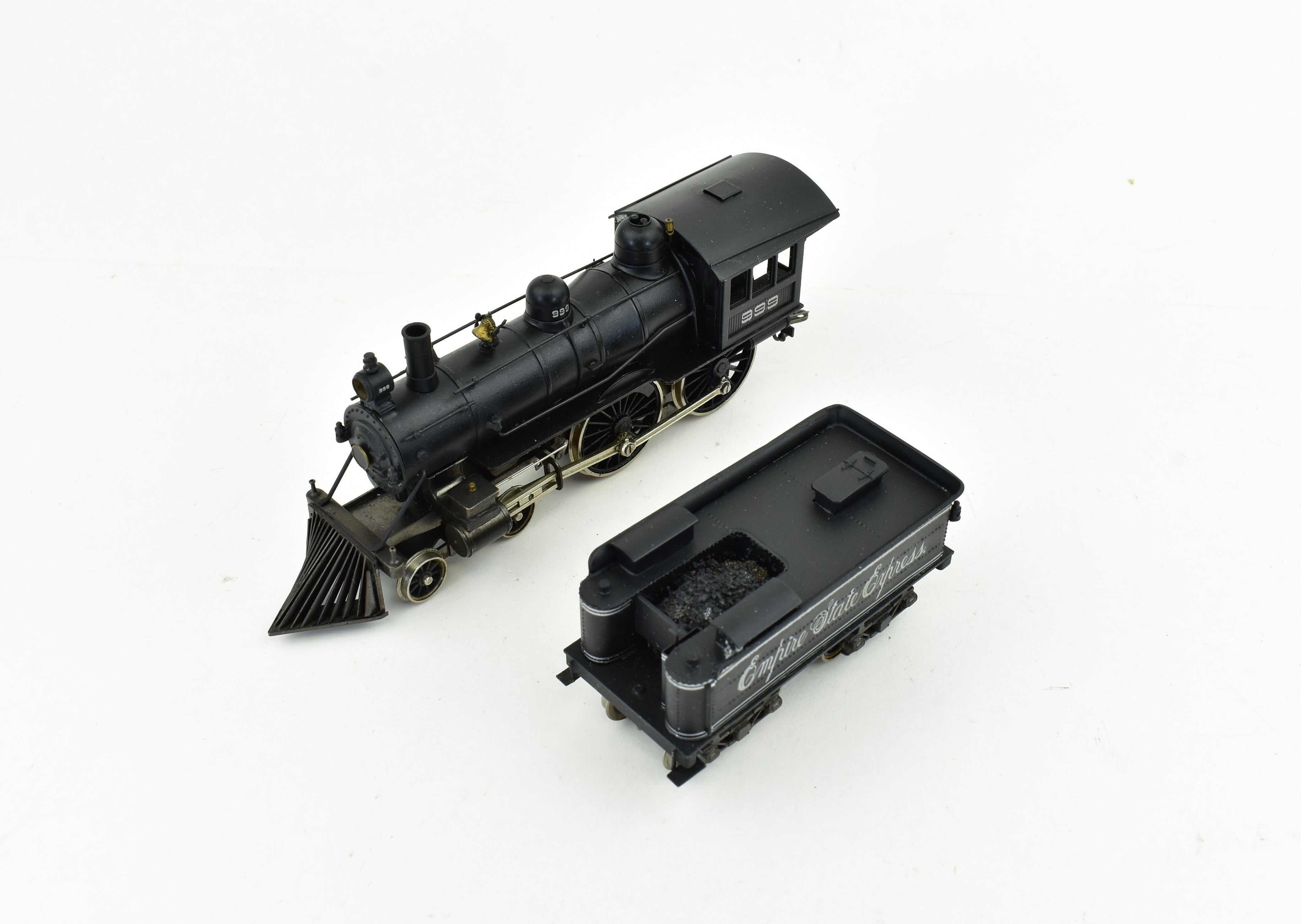 HO Scale Brass Model Train - Ken Kidder's New York Central Buchanan Type 4-4-0 Custom Painted NYC&HRRR #999, a Rare Collectible