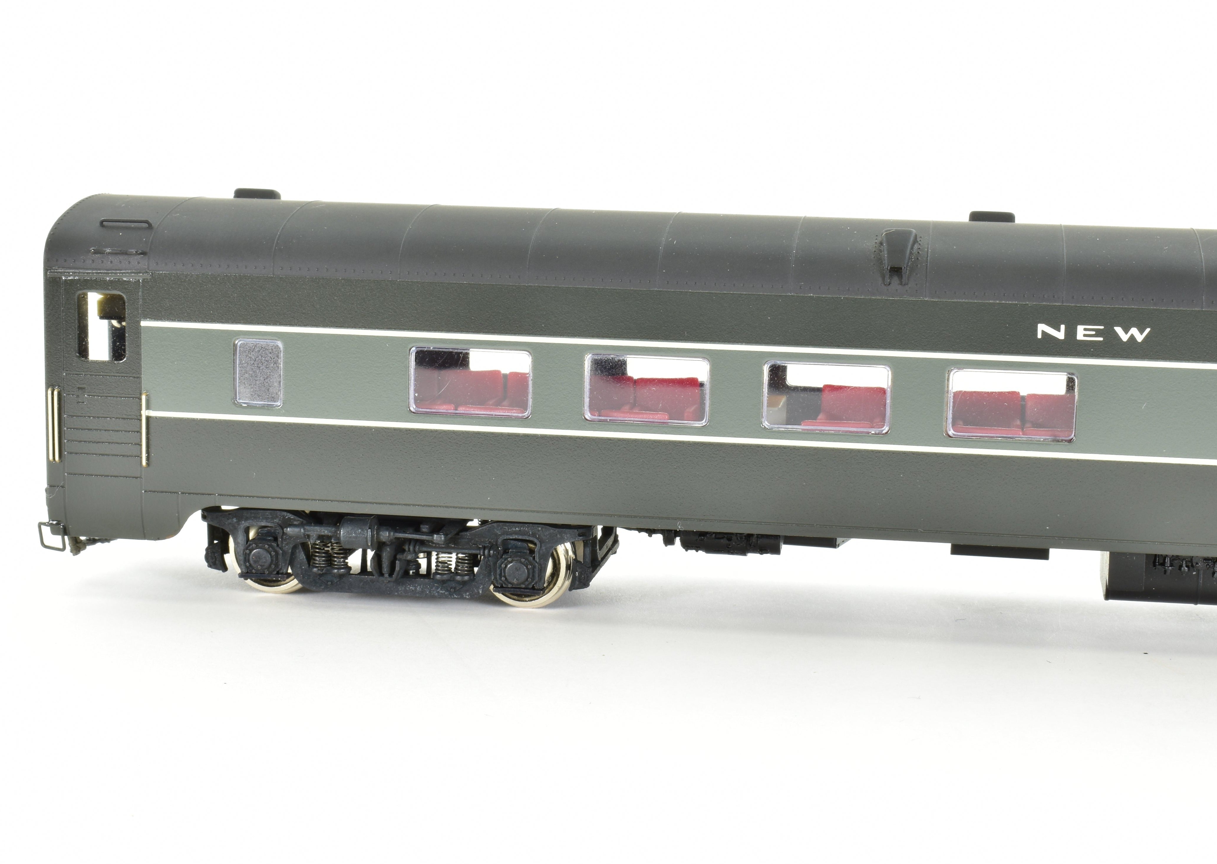 HO Scale Brass Model Train Set - Erie Limited NYC - New York Central 1948 20th Century Limited with 2 E7 A/B Locomotives and 9-Car Set