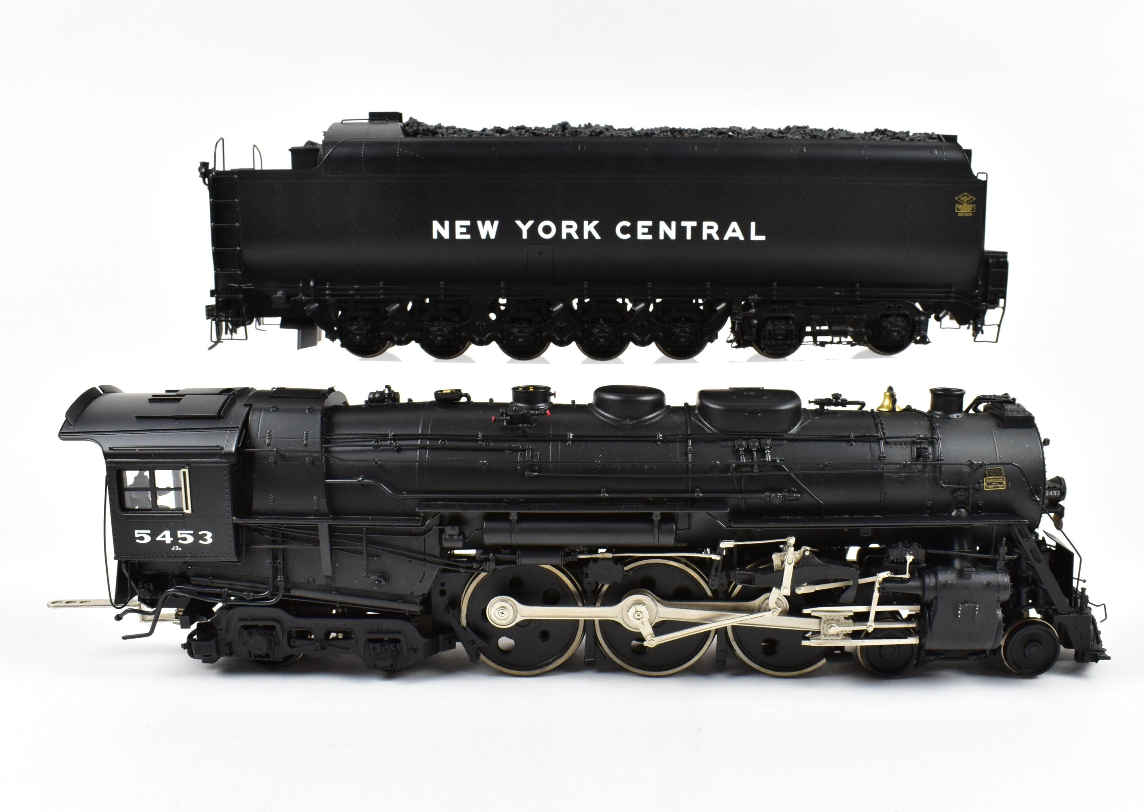 O Scale Model Train - Brass Sunset Models NYC New York Central J3A Hudson 4 - 6 - 4 FP Locomotive Model Number 5453
