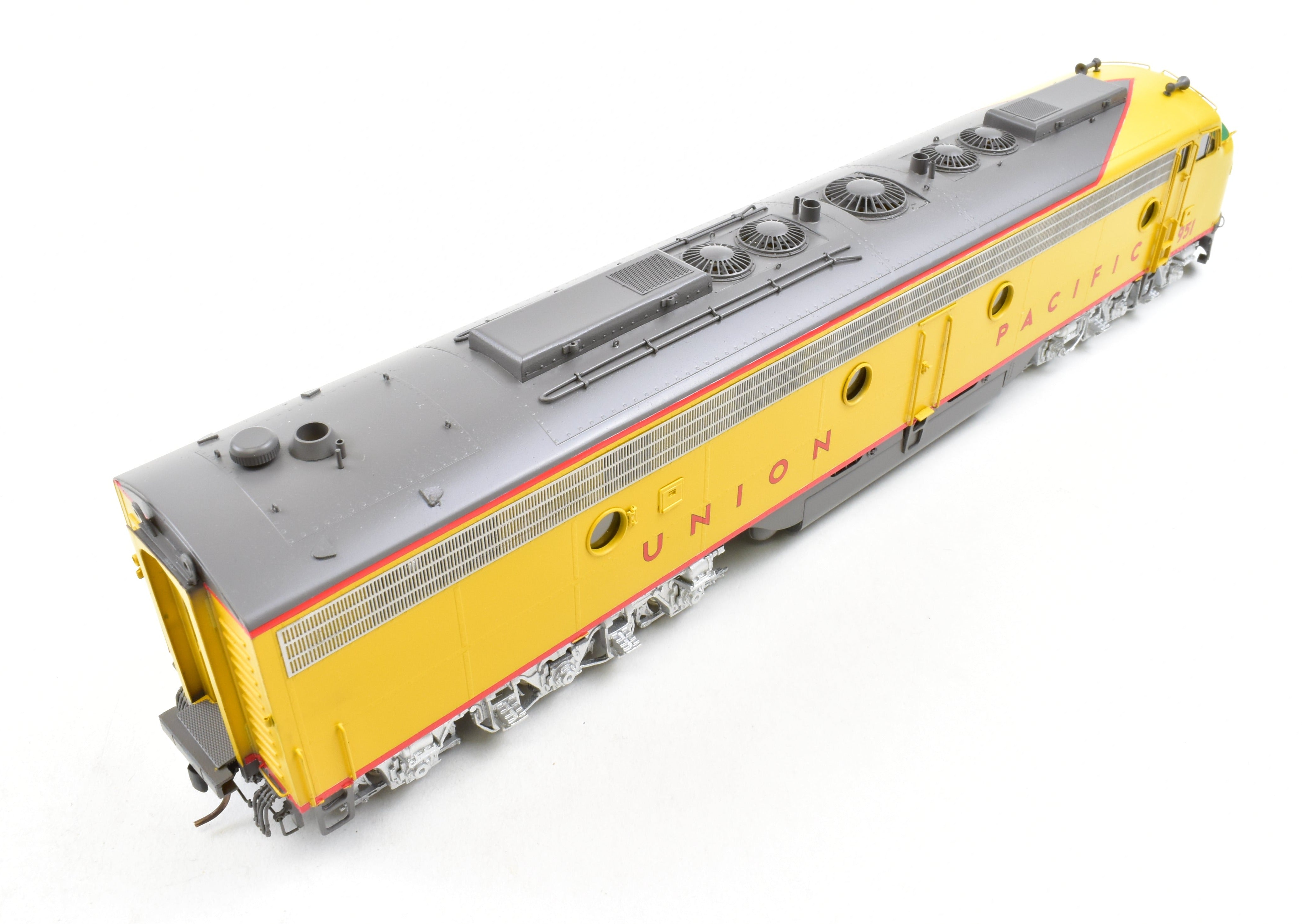 S Scale Brass Union Pacific (UP) EMD E8/9 A-Unit Model by River Raisin Models with Factory Painted Finish