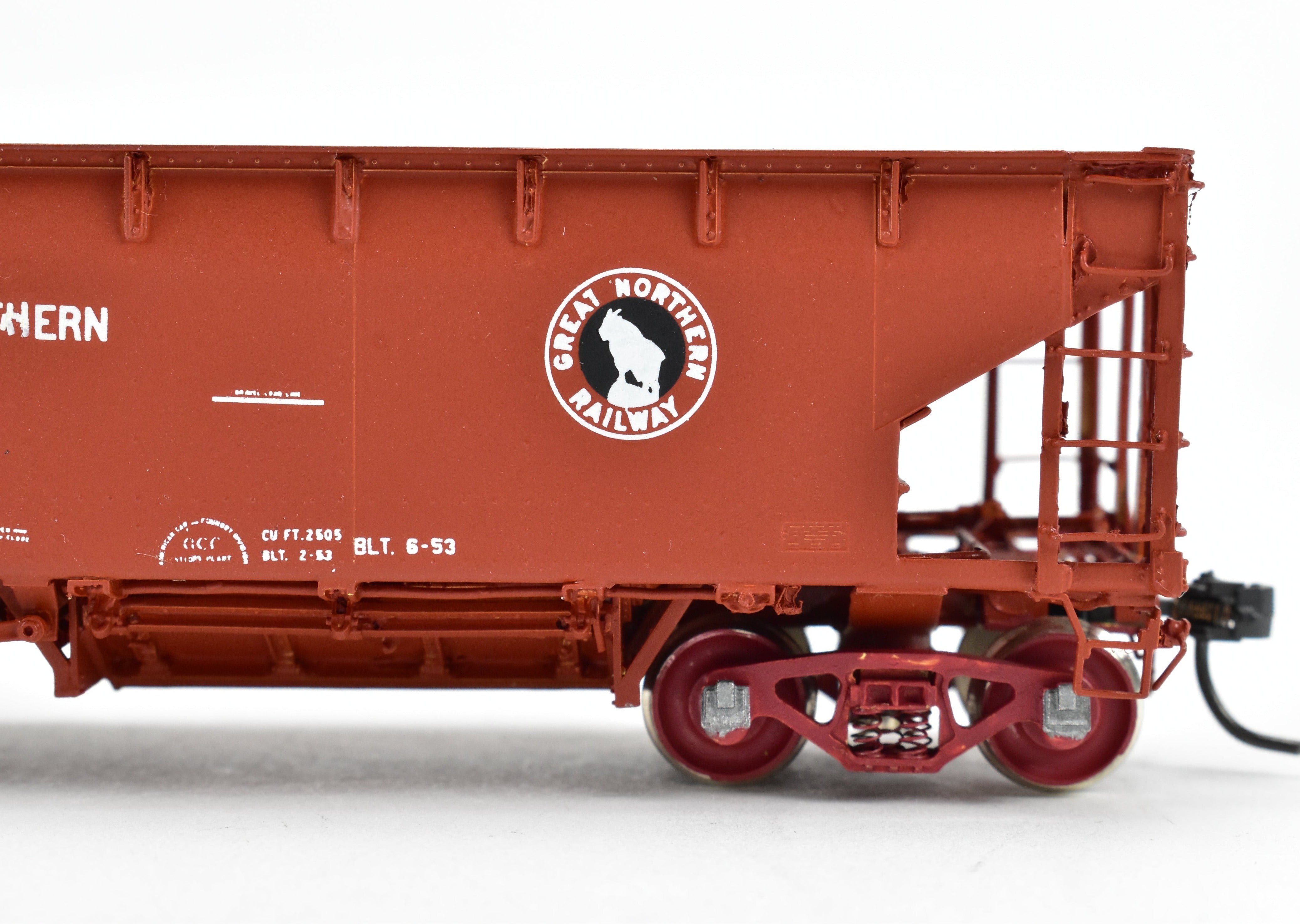 HO Scale Brass Great Northern 70-Ton Selective Service Car C/P No. 78145 by W&R Enterprises