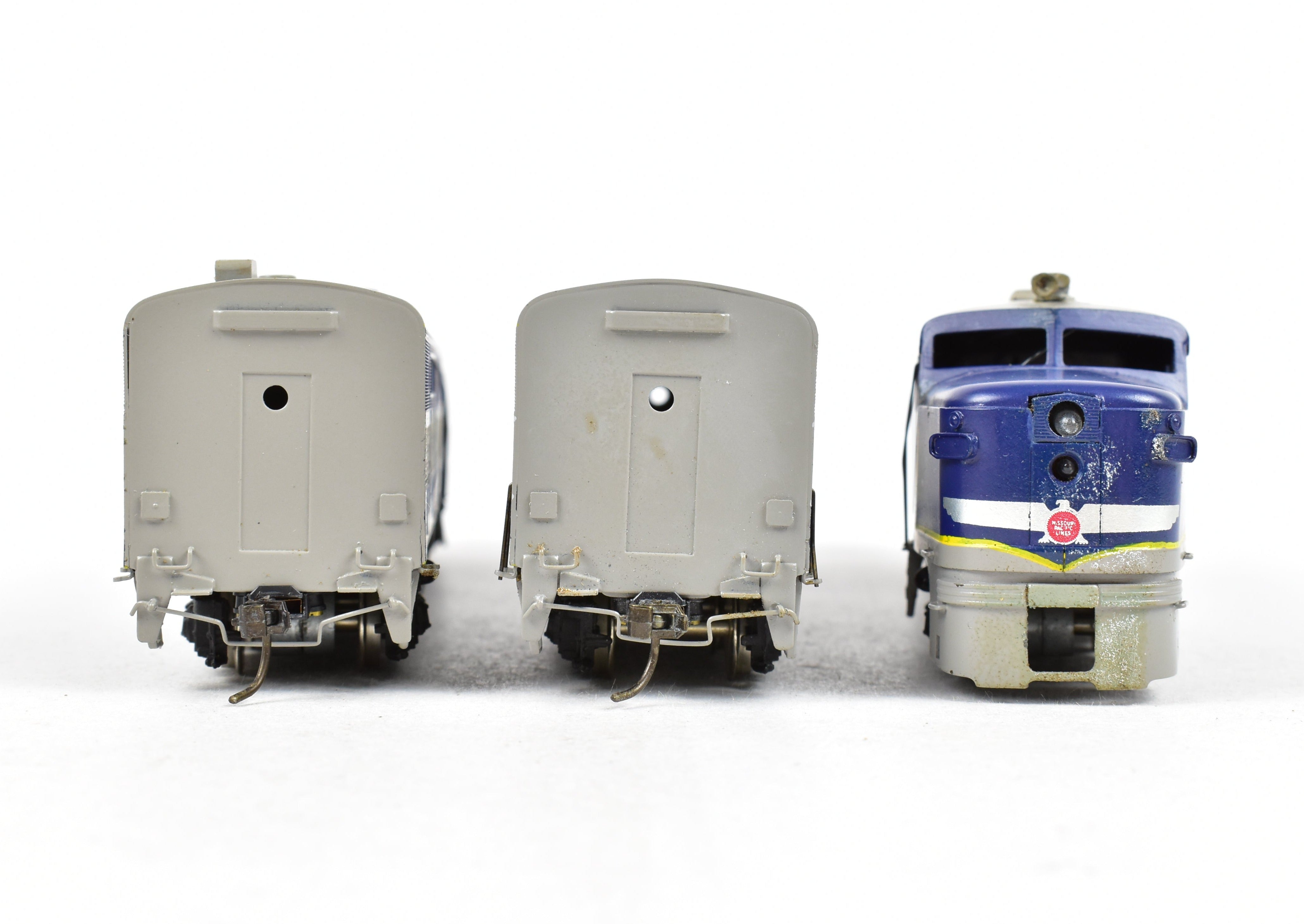 HO Scale Brass Balboa Missouri Pacific PA - 1 A - B - A Locomotive Set in As - Is Condition