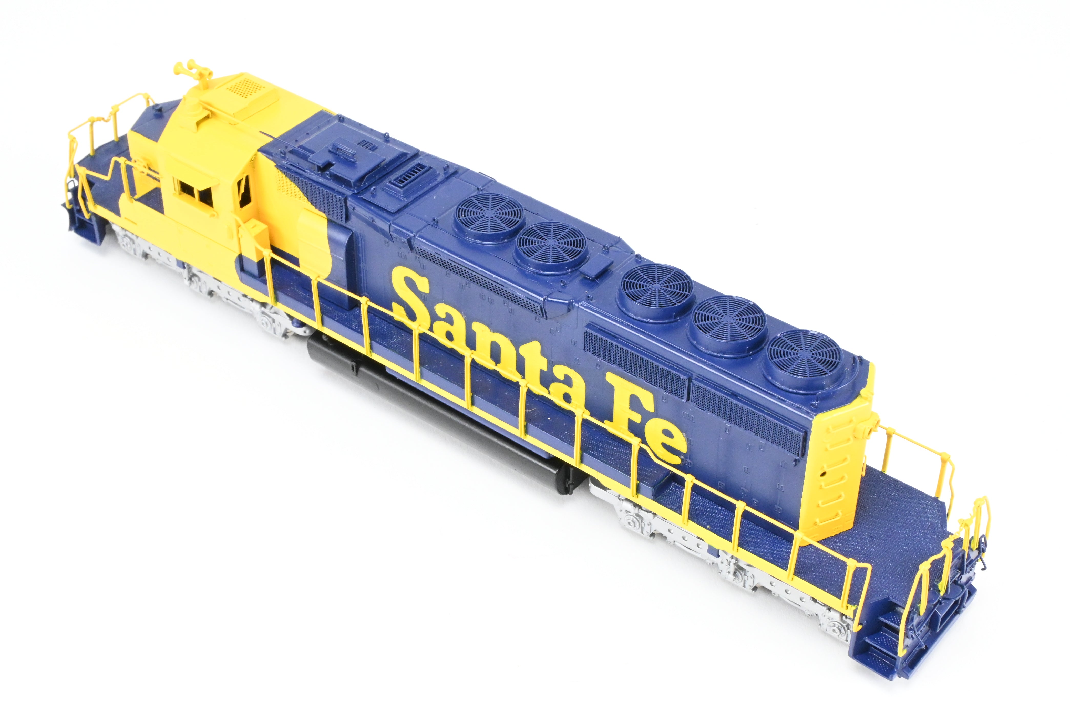 HO Scale Brass Model Train - E&P Associates ATSF (Atchison Topeka And Santa Fe) EMD SD - 40 - 2 Early Version with 81 - inch Nose and FP Lettering (No Number)