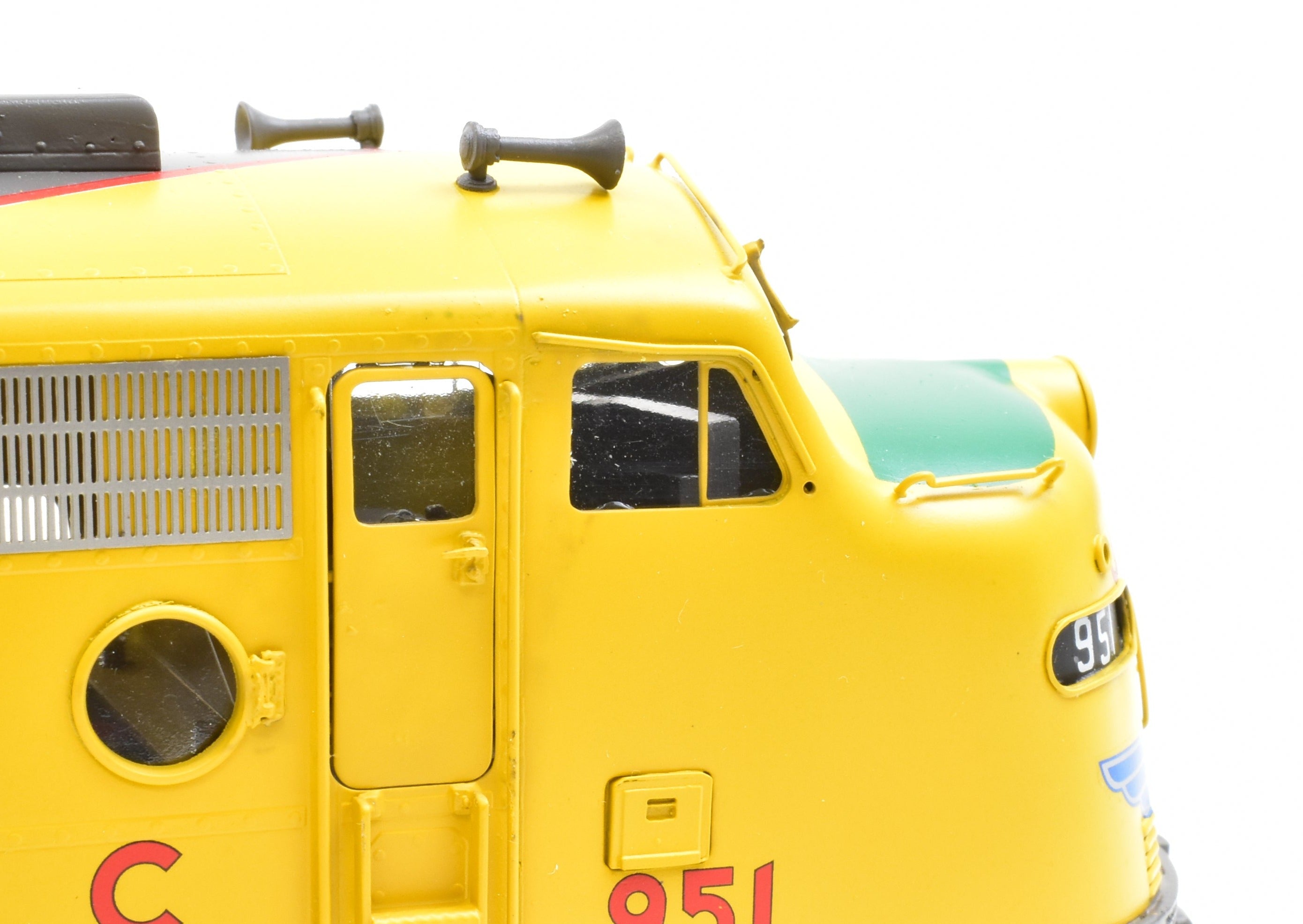 S Scale Brass Union Pacific (UP) EMD E8/9 A-Unit Model by River Raisin Models with Factory Painted Finish