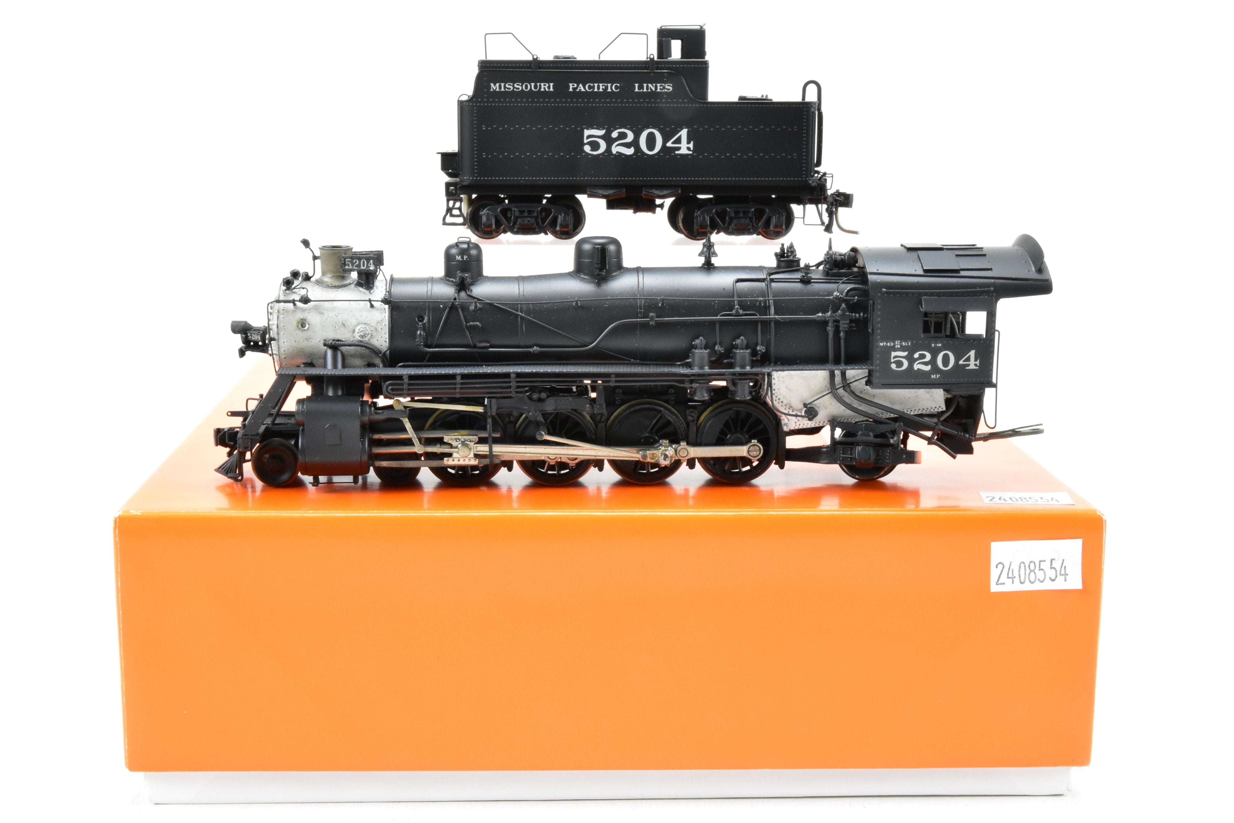 HO Brass Custom Joe G. Collias MP 5200 Class 4-8-2 Pro-Painted No. 5204