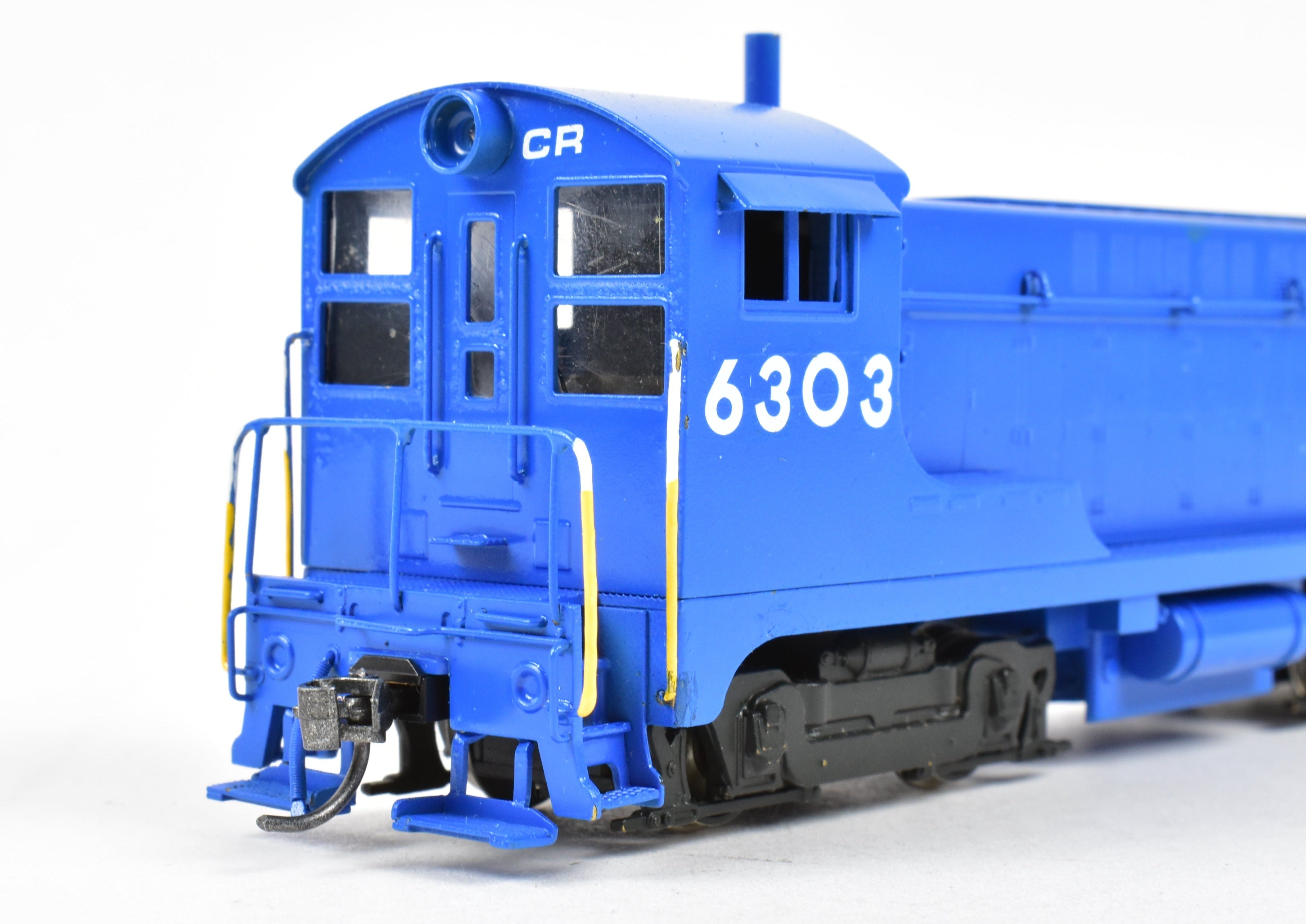 High - Quality HO Scale Brass Hallmark Models Custom - Painted Conrail Baldwin VO - 1000 Diesel Switcher Model