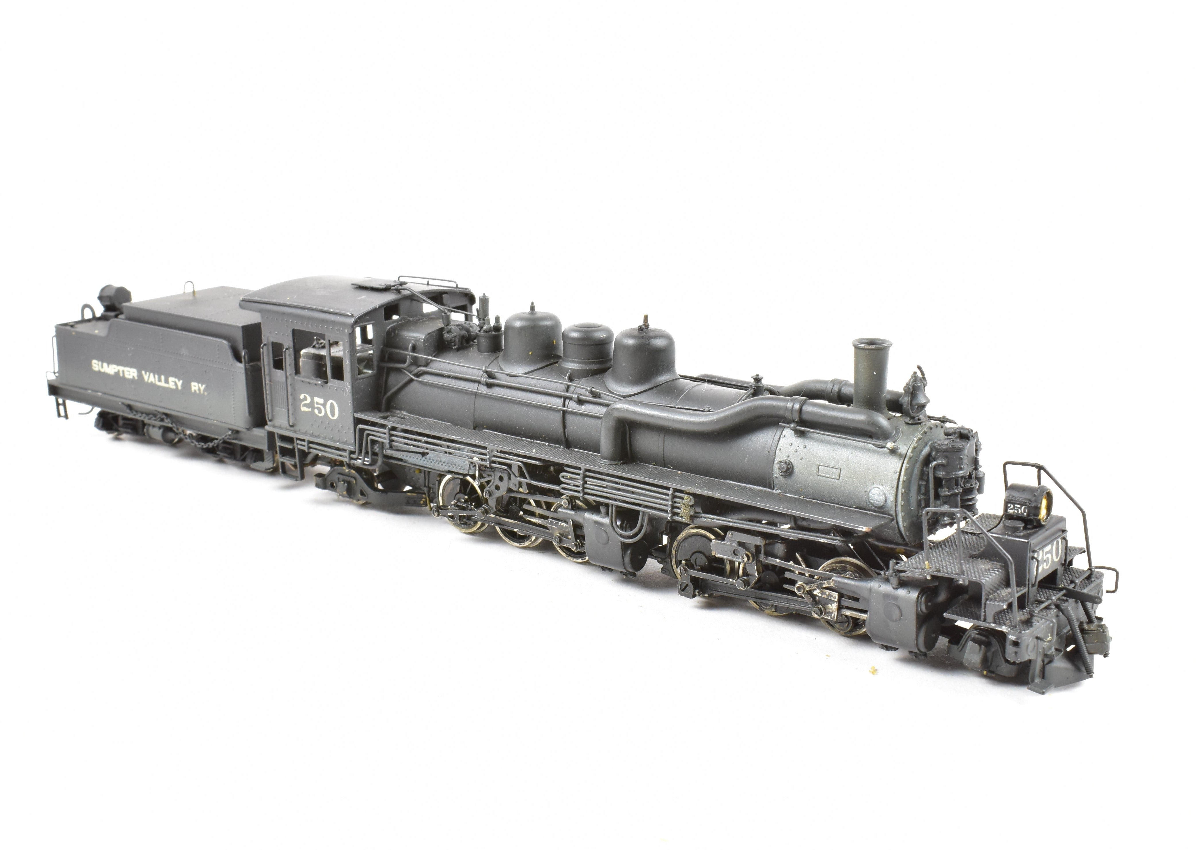 HOn3 Scale Brass Pacific Fast Mail (PFM) - United Sumpter Valley No 250 2-6-6-2 Mallet Steam Locomotive Model with Custom Painting