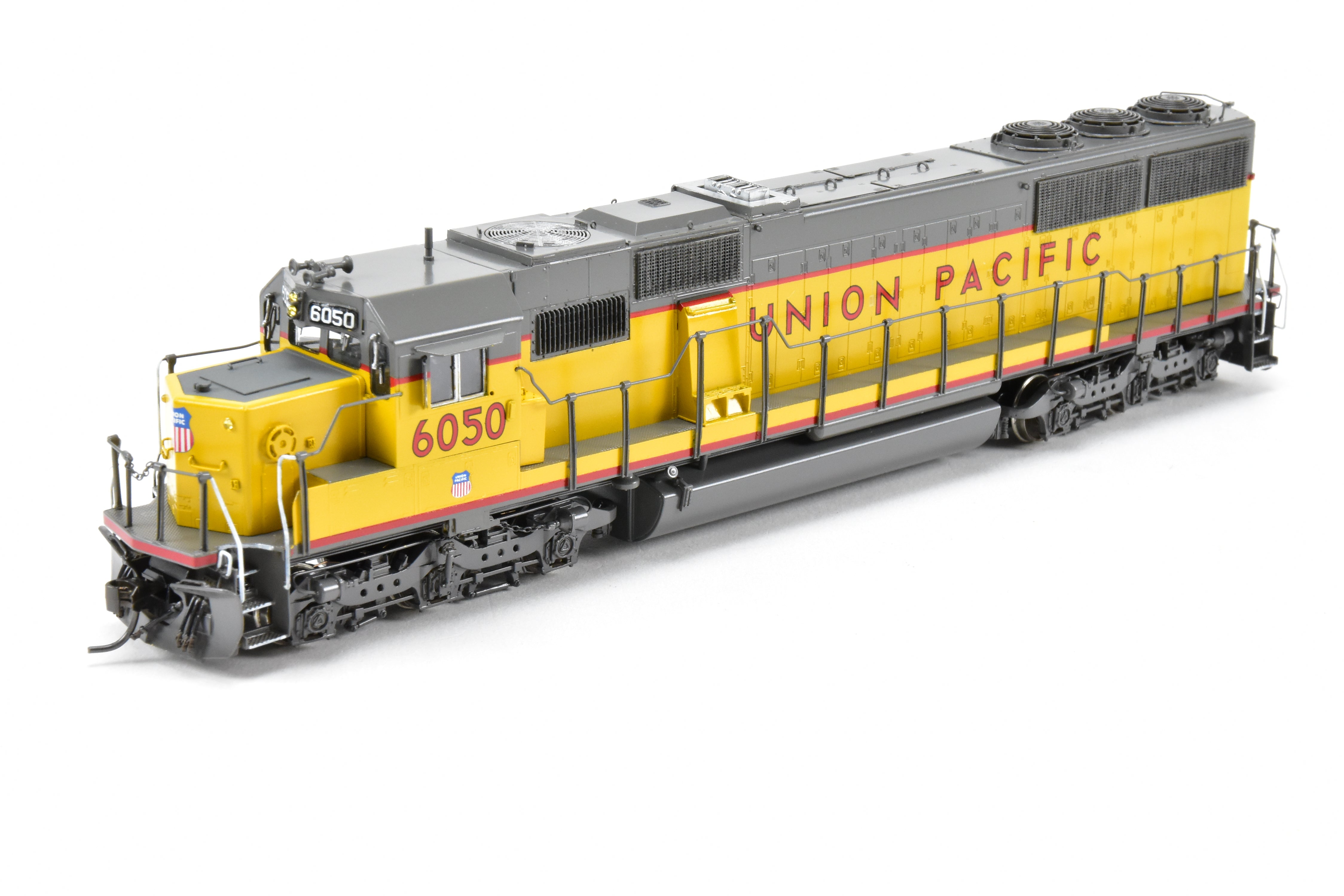 HO Scale Brass Union Pacific EMD SD60 Locomotive Model by Overland Models, Inc., Custom Painted with Road Number 6050