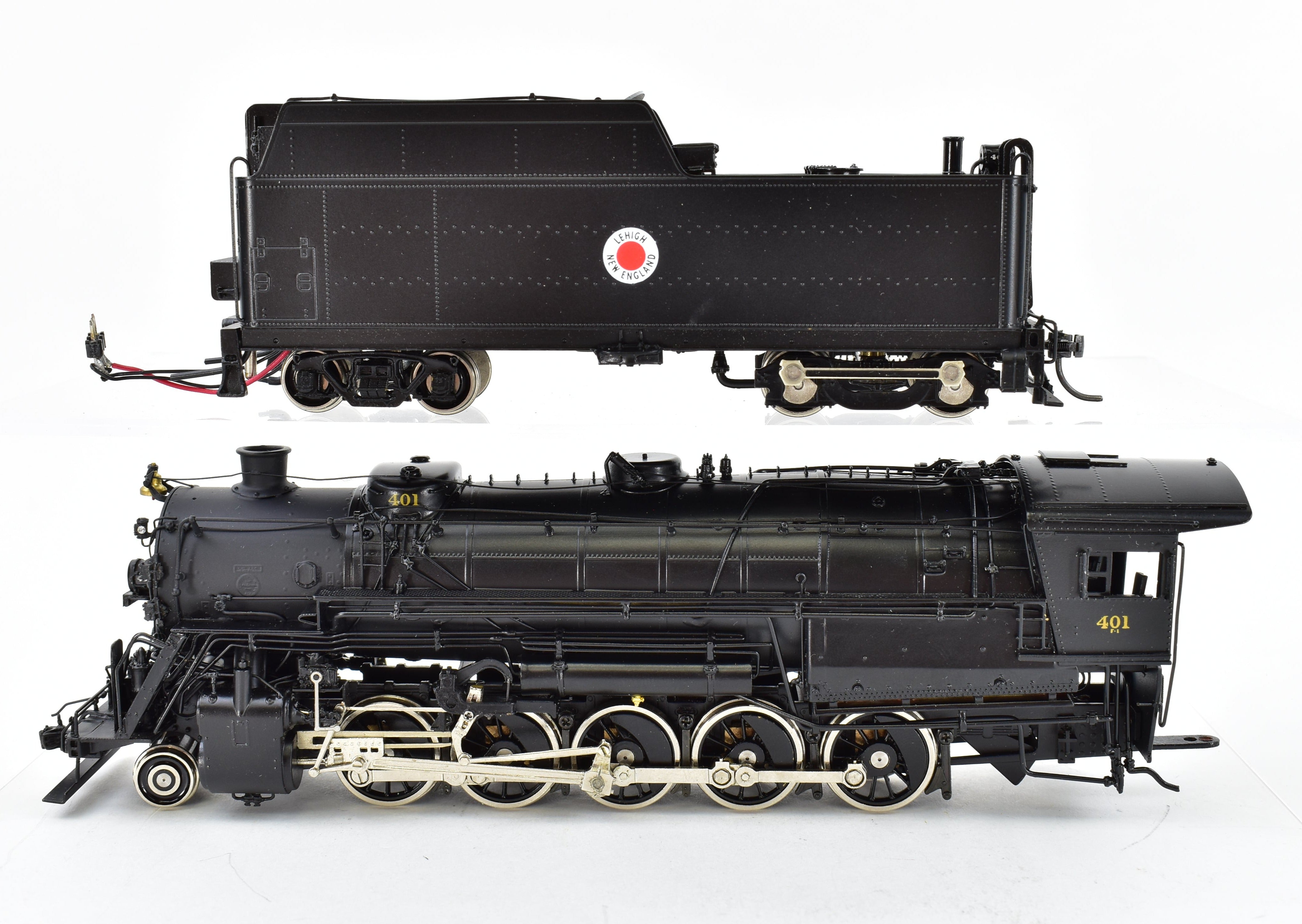 1994 HO Brass OMI Overland Models L&NE F-1 2-10-0 FP No. 401