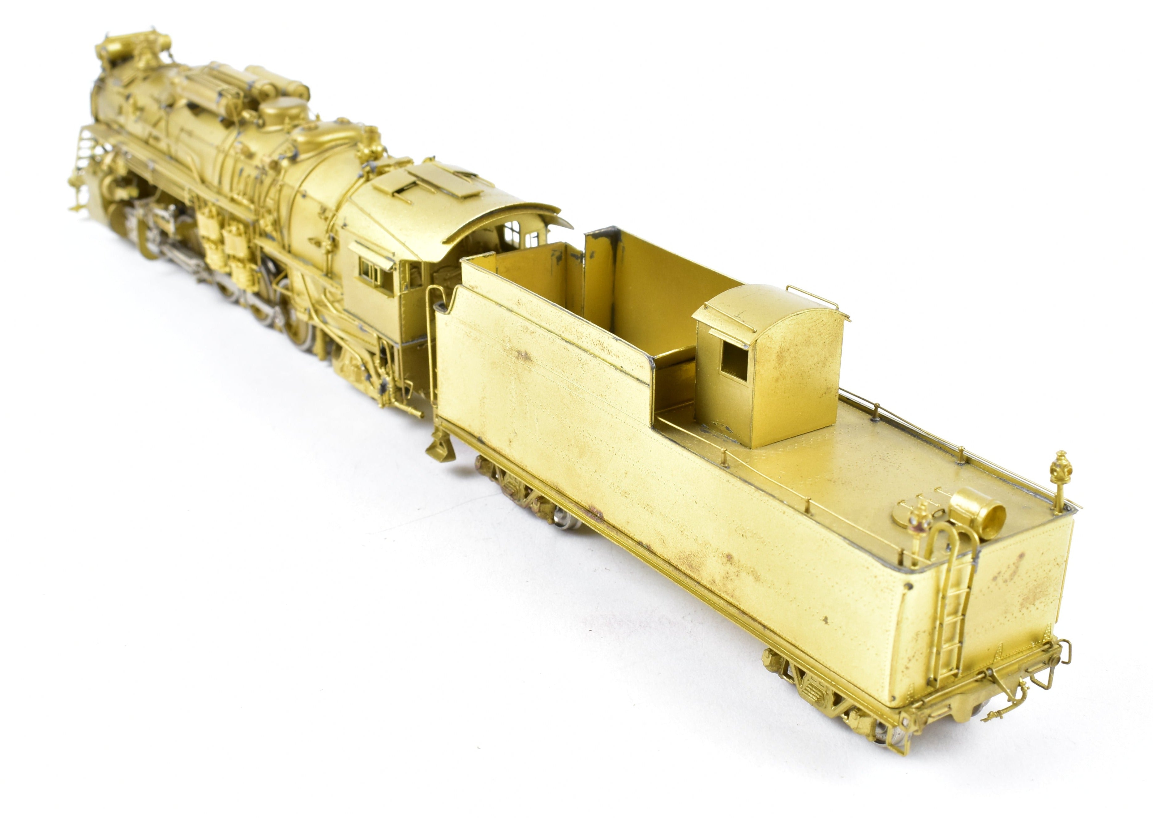HO Scale Brass Key Imports DM&IR - Duluth Missabe and Iron Range Class 2 - 10 - 2 Santa Fe Model in As - Is Condition