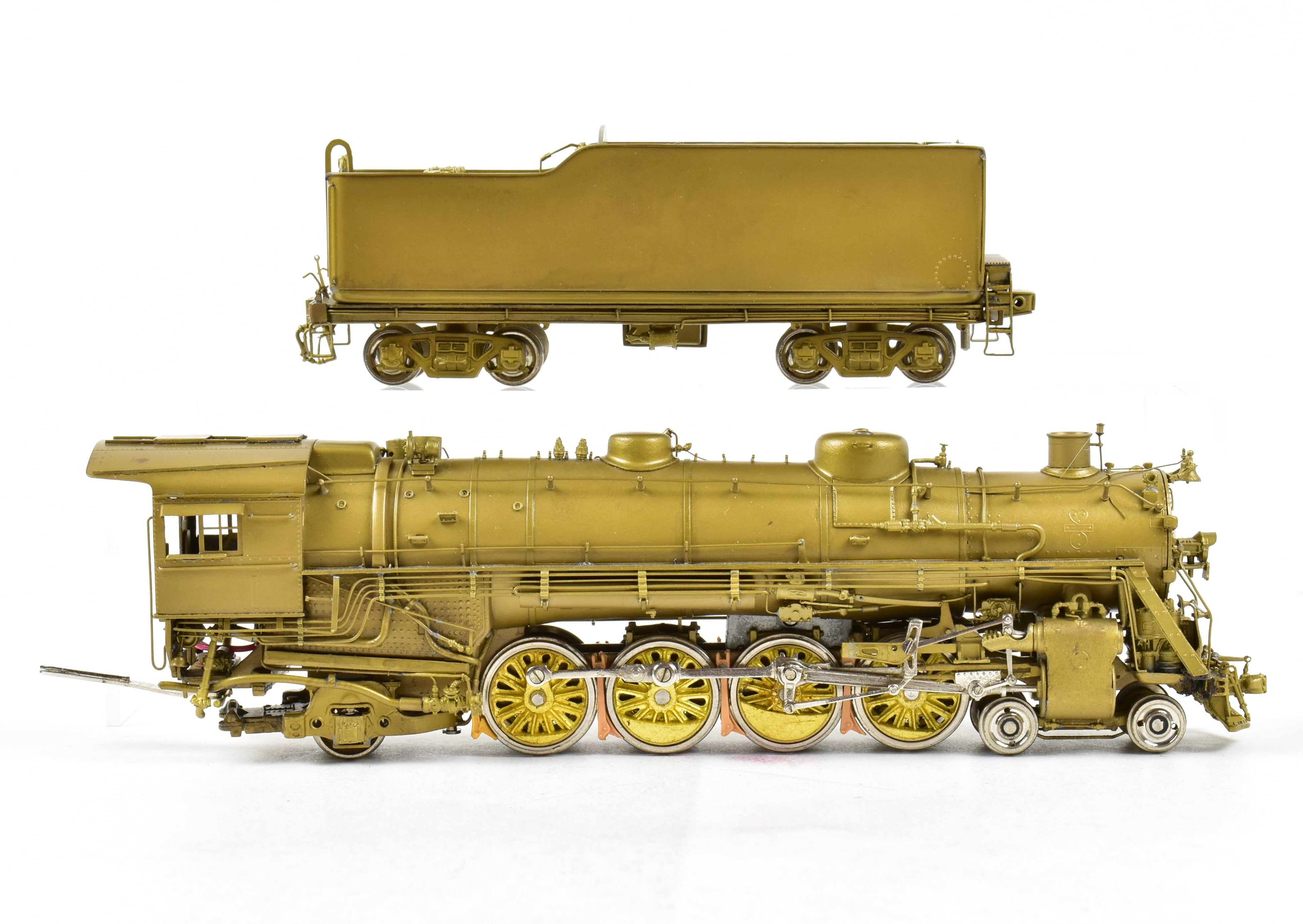 HO Scale Brass OMI Overland Models SLSF Frisco 4400 4-8-2 Mountain Locomotive
