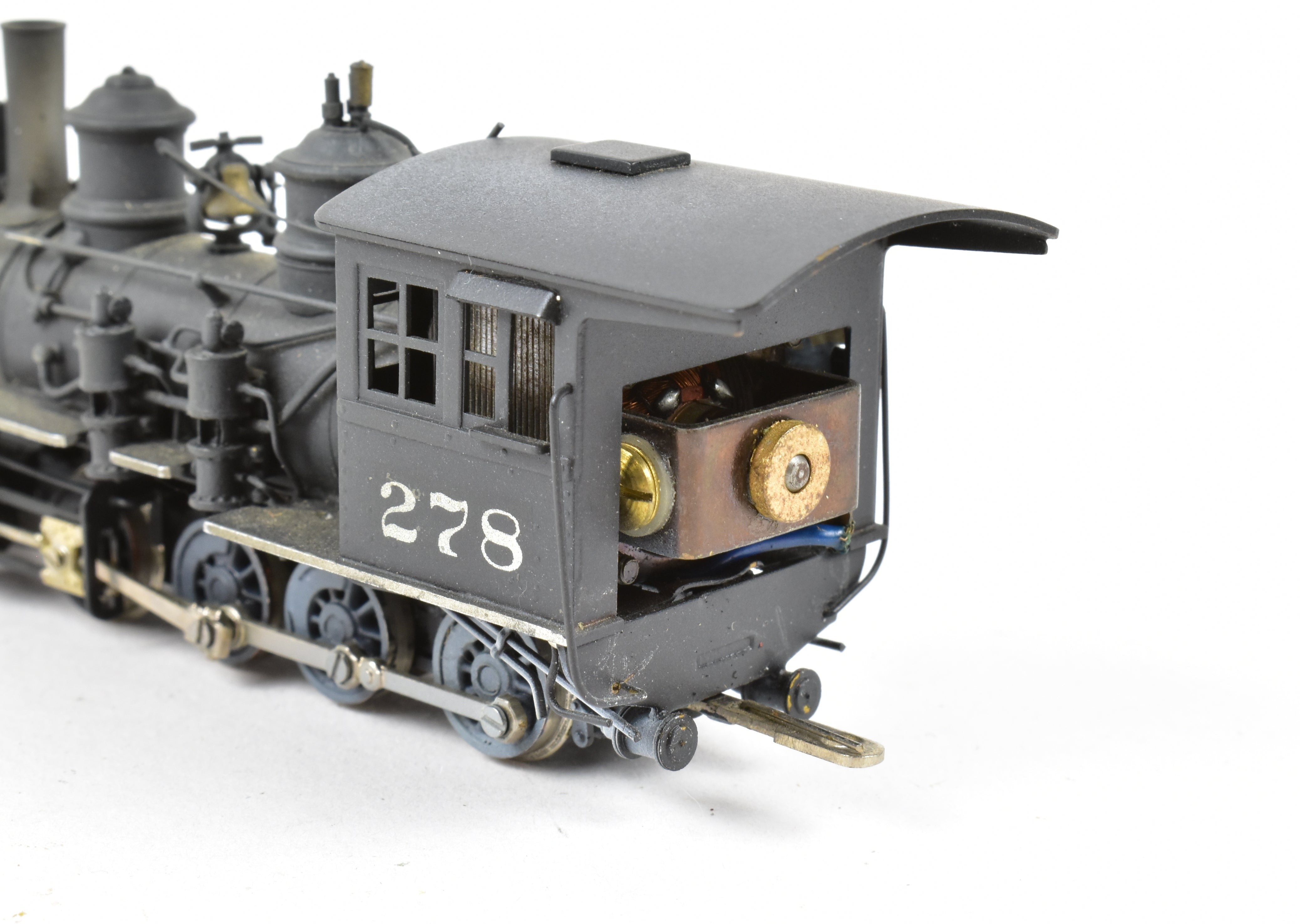 HOn3 Custom Painted Brass D&RGW - Denver & Rio Grande Western C-16 2-8-0 #278 by Westside Model Co.