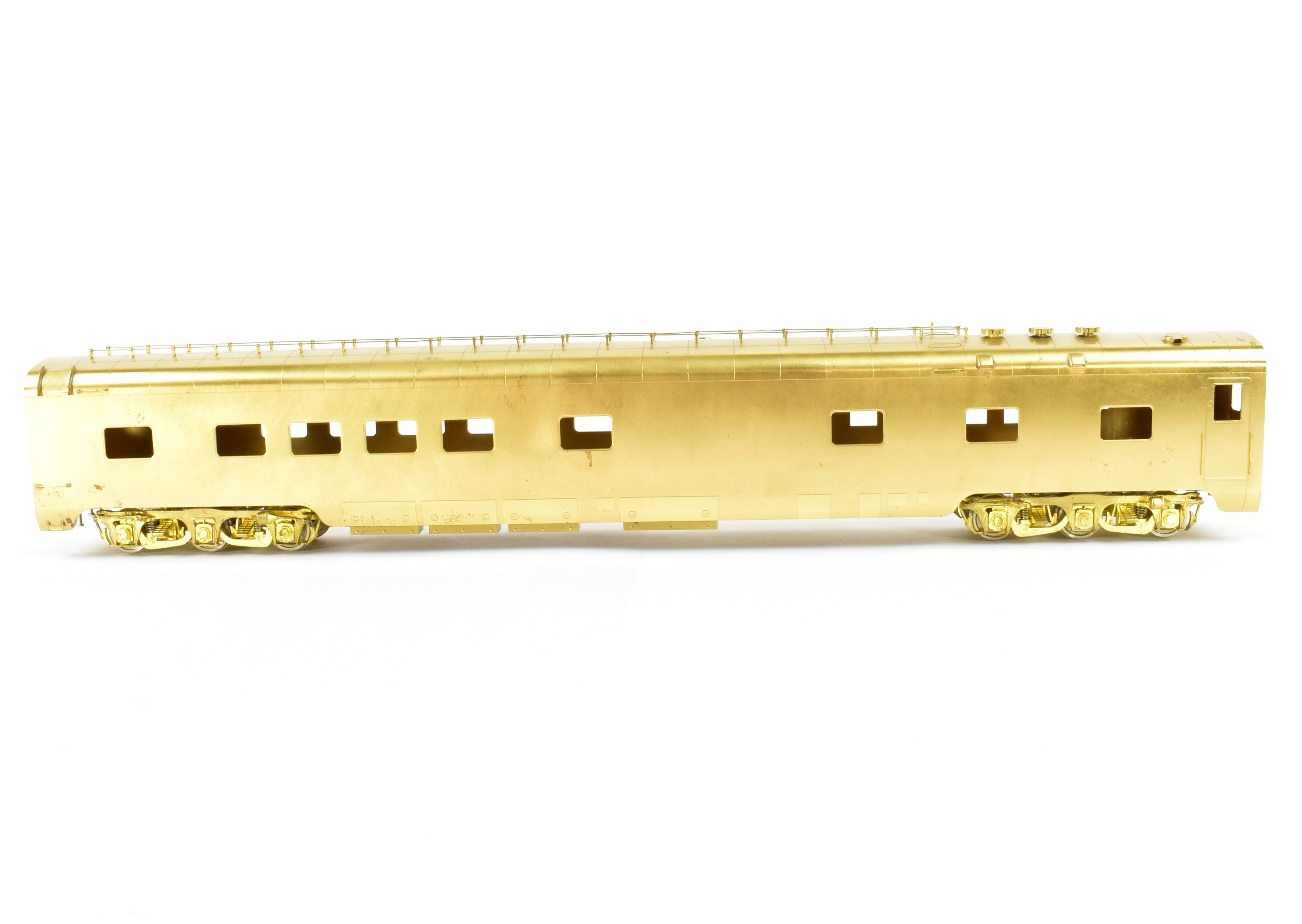 1985 O Scale Brass Sunset Models NYC New York Central Diner with Trucks