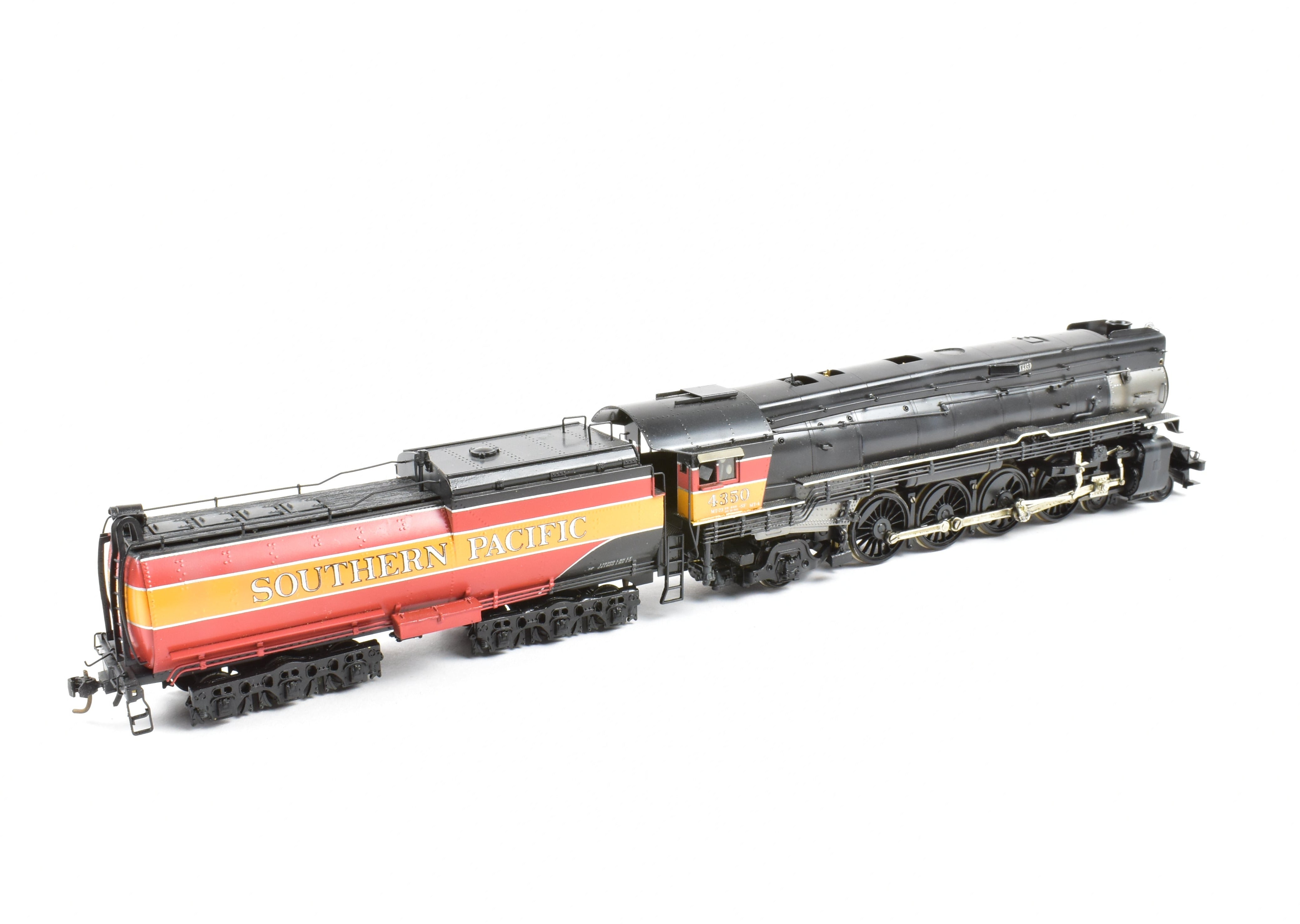 HO Scale Brass Balboa Model Train - Southern Pacific MT - 4 4 - 8 - 2 Mountain Pro Painted with Can Motor Upgrade