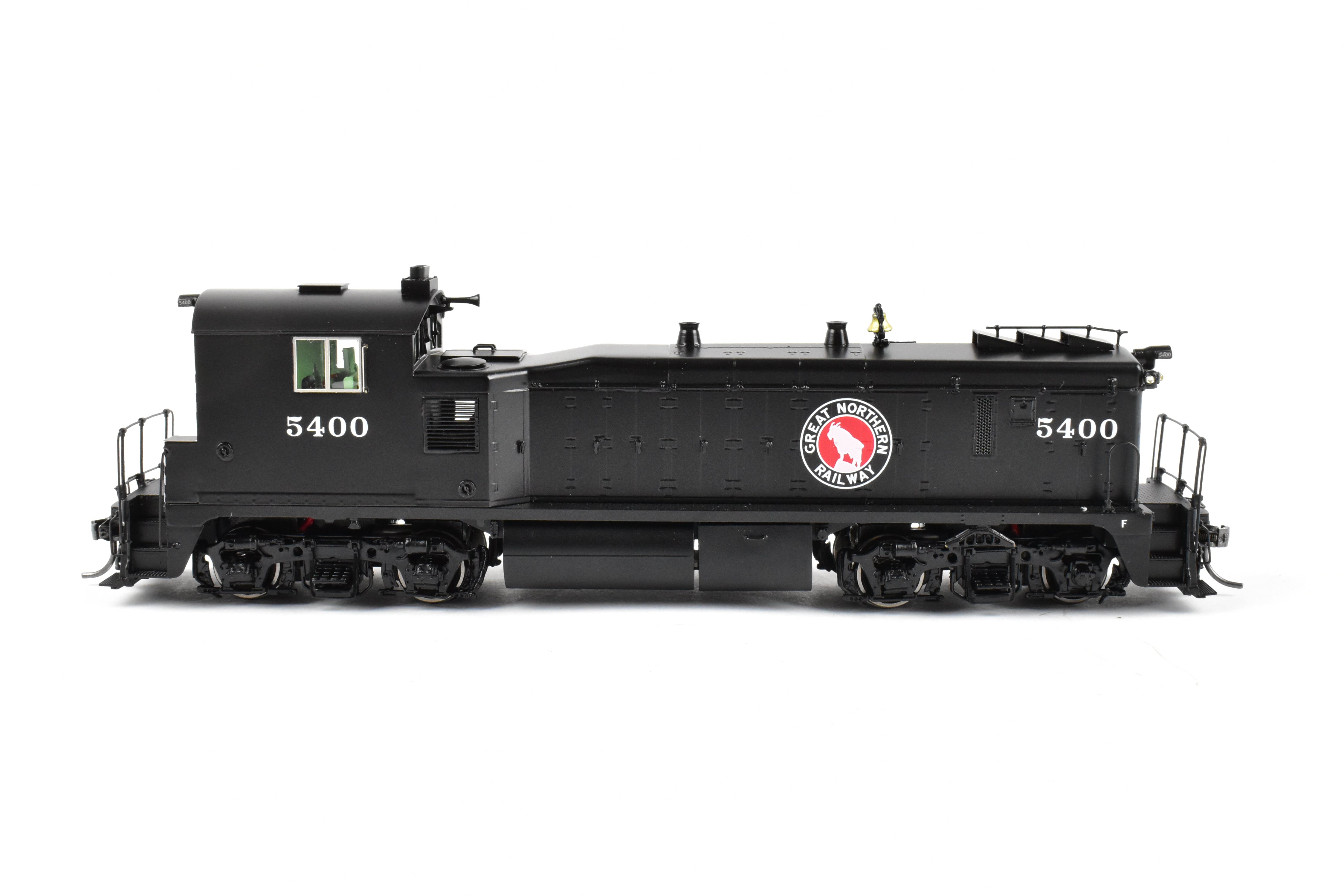 HO Scale Brass Division Point Great Northern EMD NW - 3 No.5400 As - Delivered Black w/White Chevrons