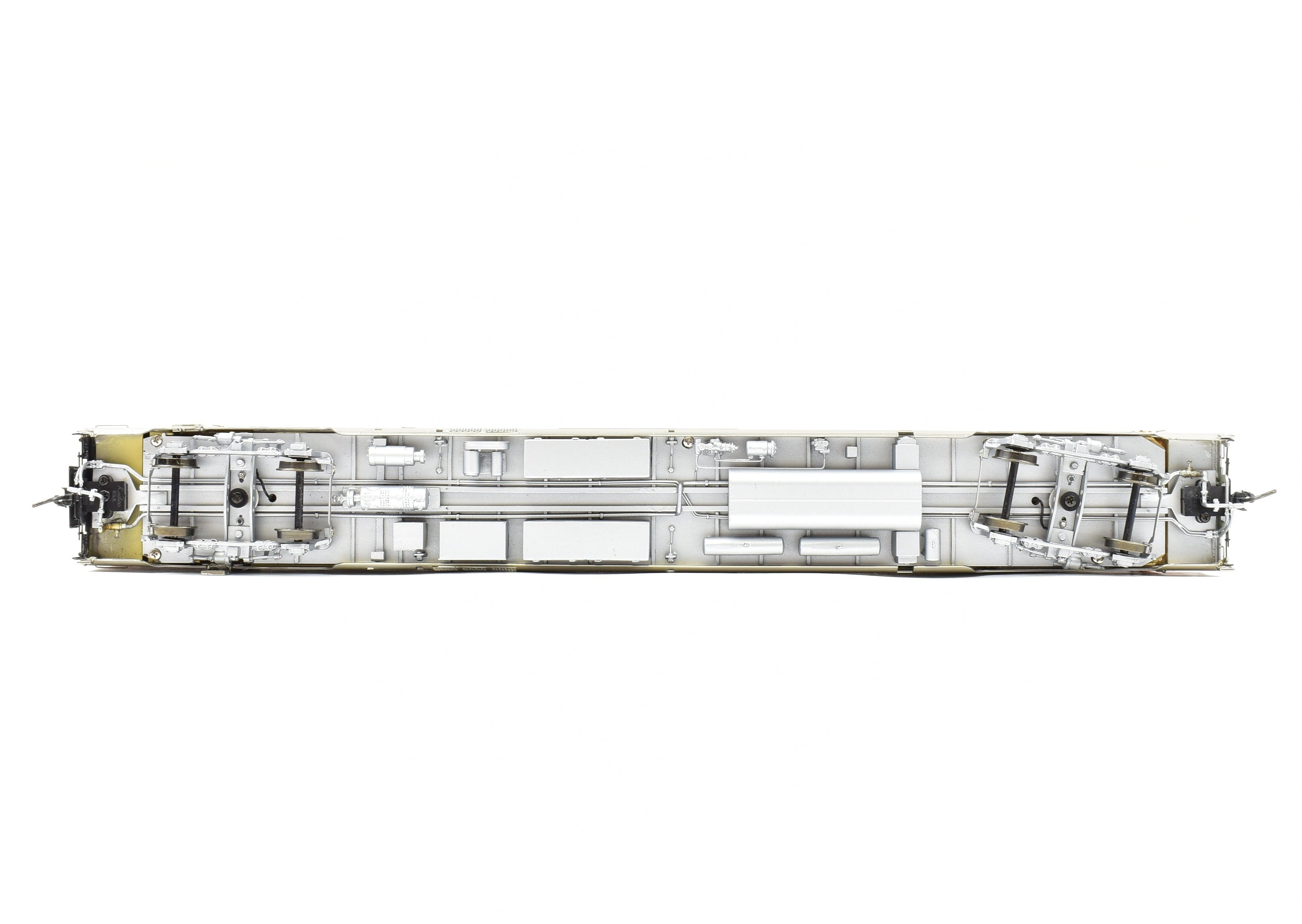 HO Scale Brass Division Point (D&RGW - Denver & Rio Grande Western) Lightweight Business Car with Kansas Factory Paint, Ideal for Model Train Enthusiasts