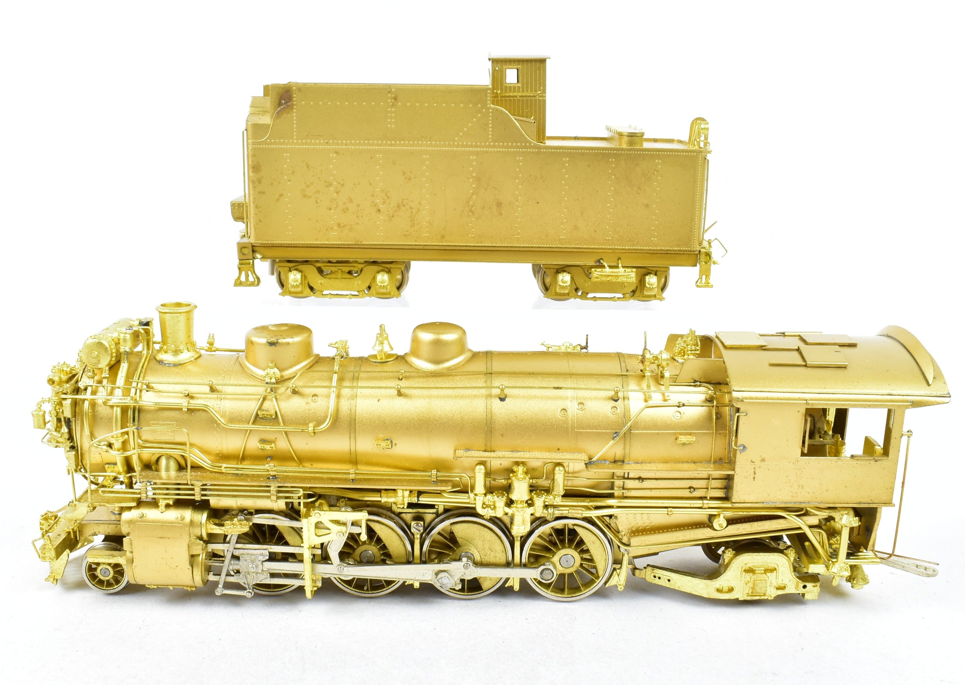 HO Scale Brass Key Imports Classic Northern Pacific W - 5 1846 Class 2 - 8 - 2 Mikado Locomotive