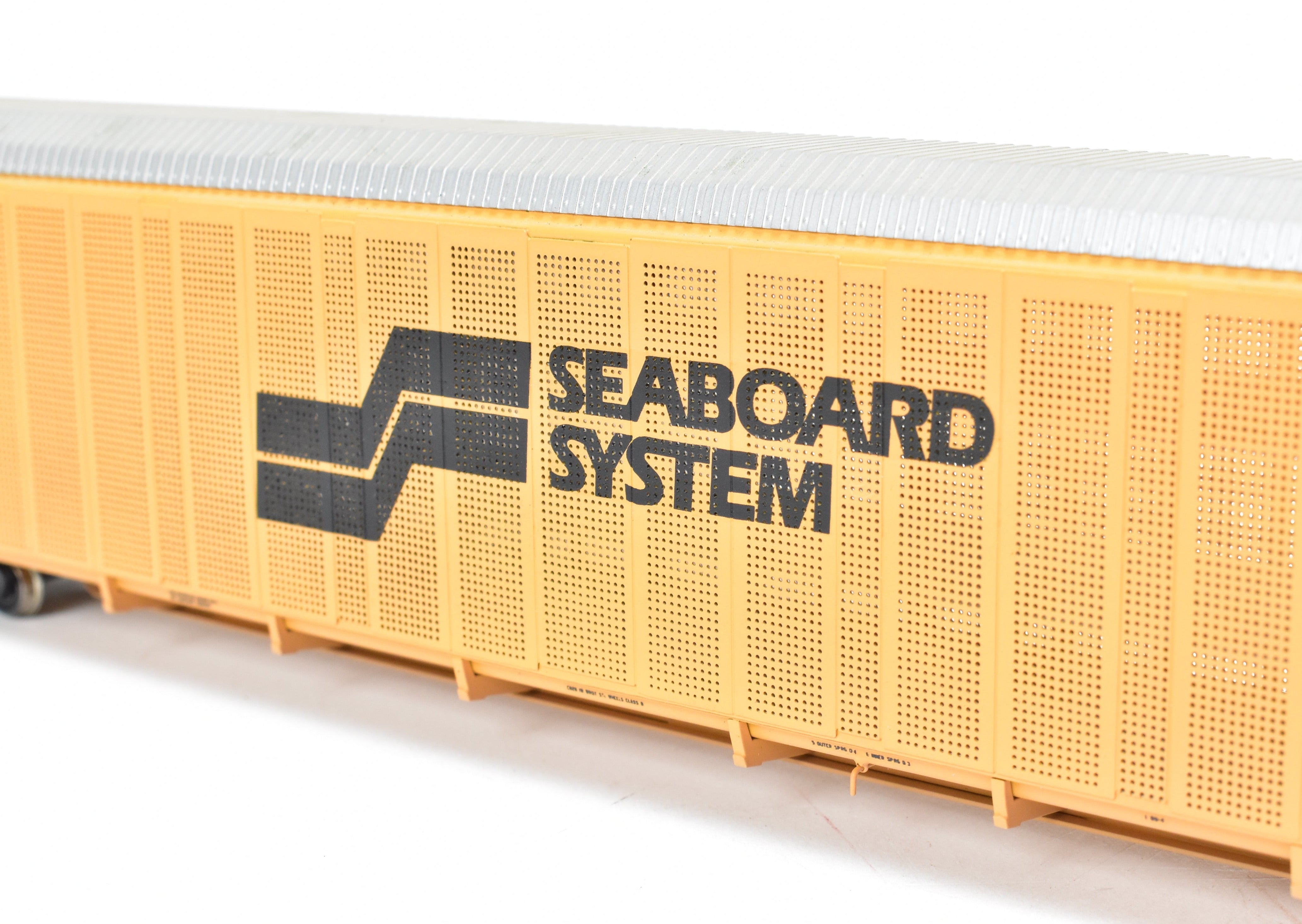 HO Brass OMI Overland Models Seaboard System Auto Rack No. 600108