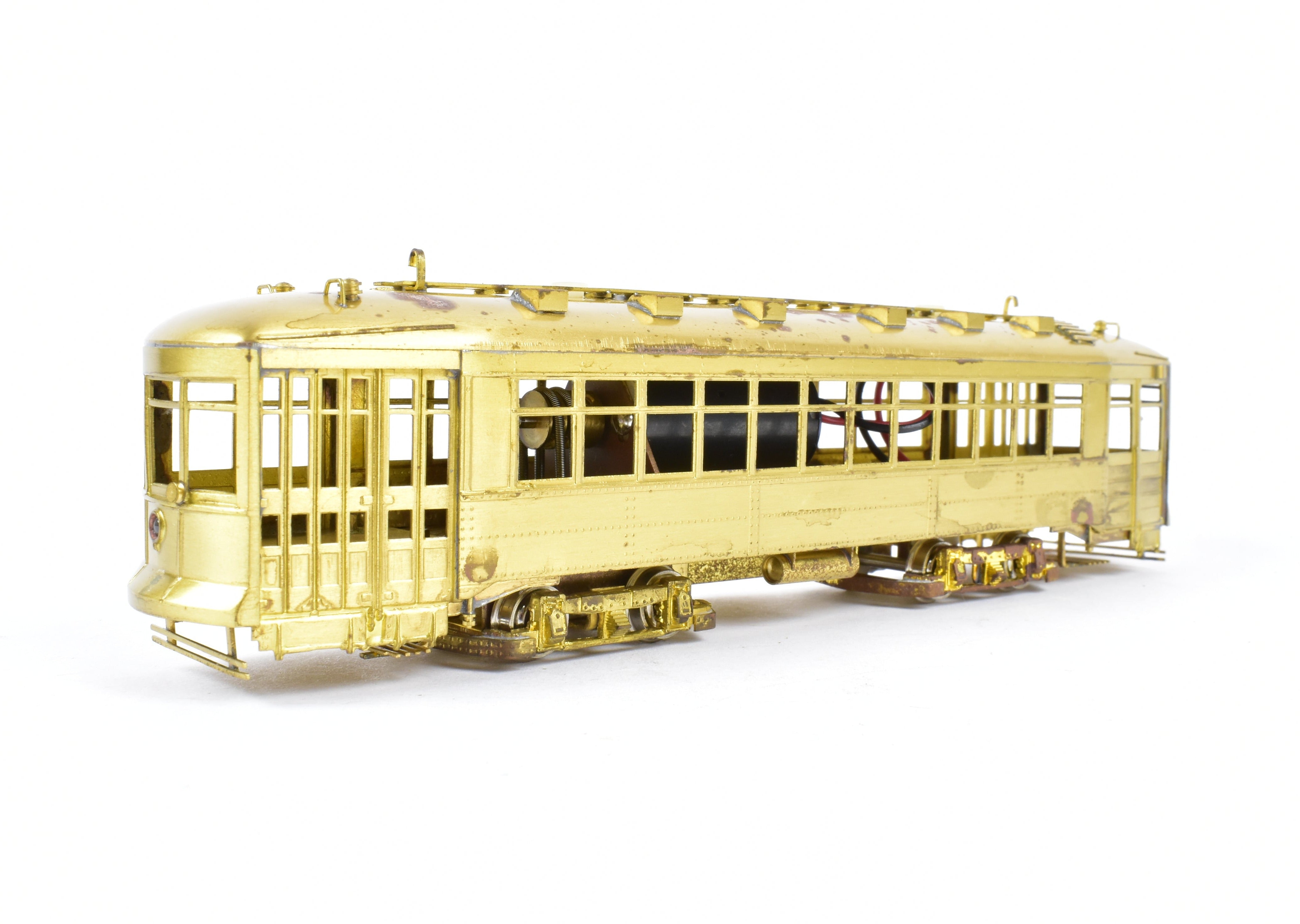 HO Scale Brass Chicago Surface Lines Two - Man City Car Model 345 - 2 by Fairfield Models