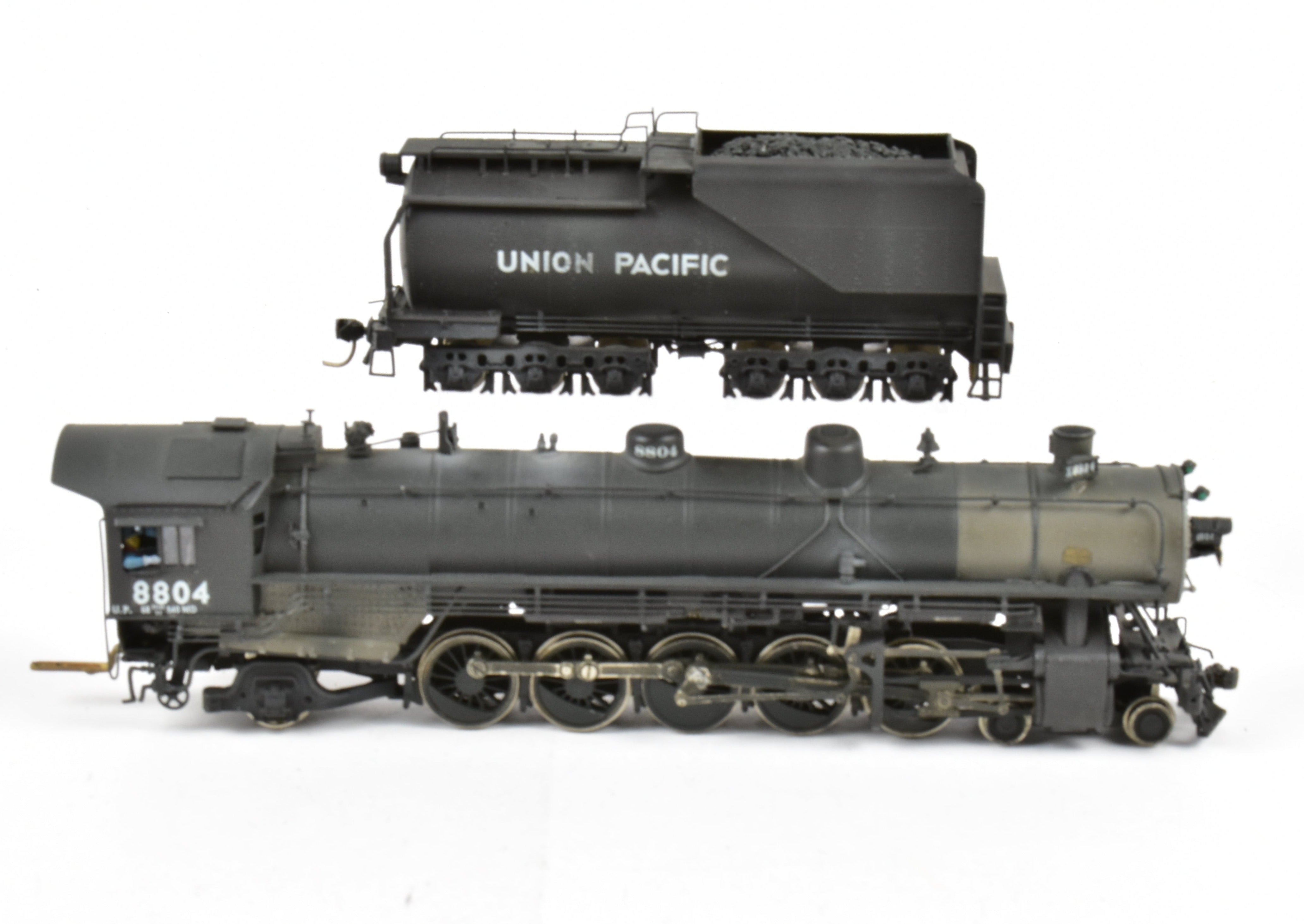 HO Scale Brass Train Model by Westside Model Co., Union Pacific 8800 Class 4 - 10 - 2 Locomotive, Custom Painted No. 8804