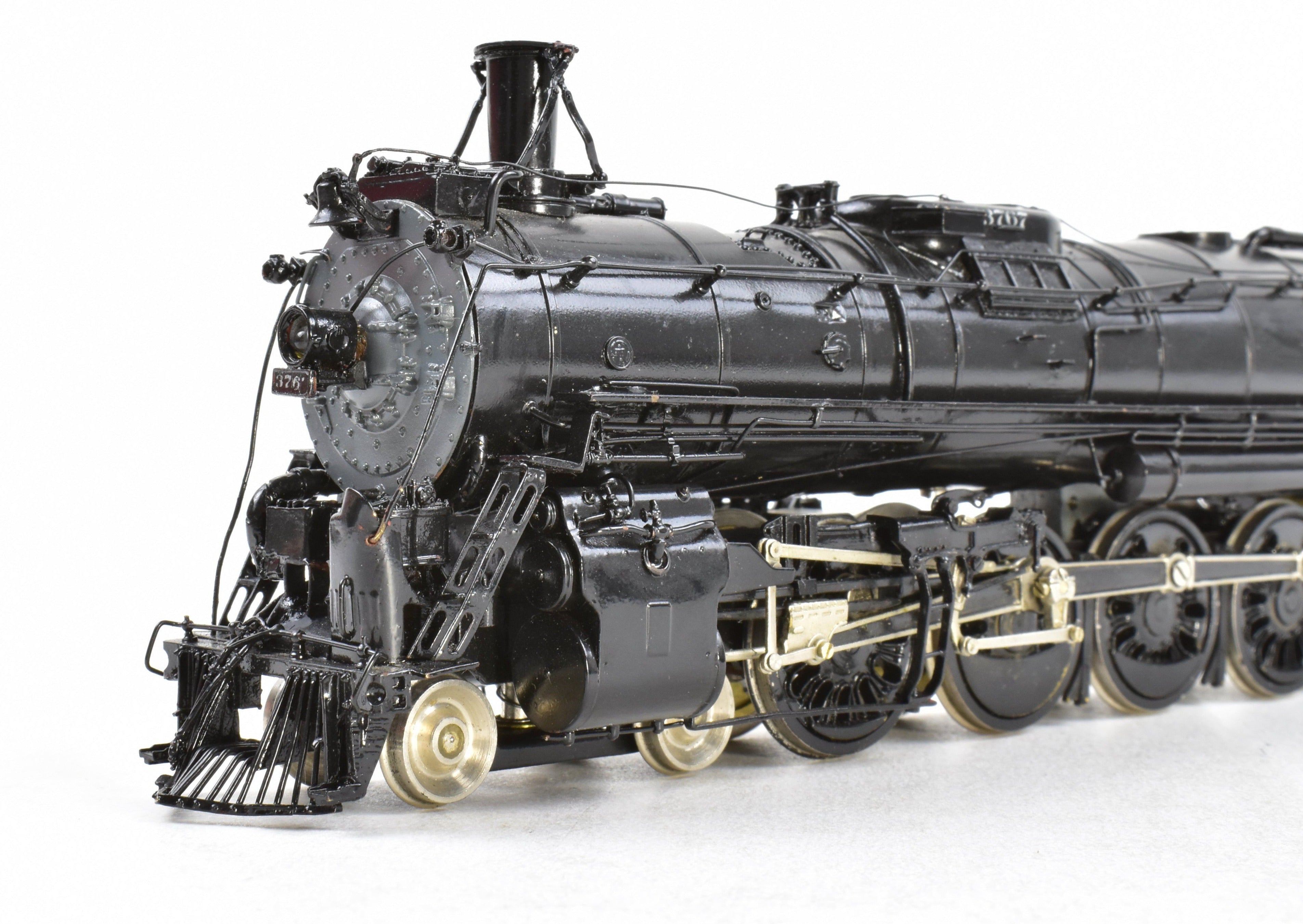 HO Scale Brass Key Imports ATSF - Santa Fe 3765 Class 4-8-4 Northern Steam Locomotive Custom Painted with the Number 3767