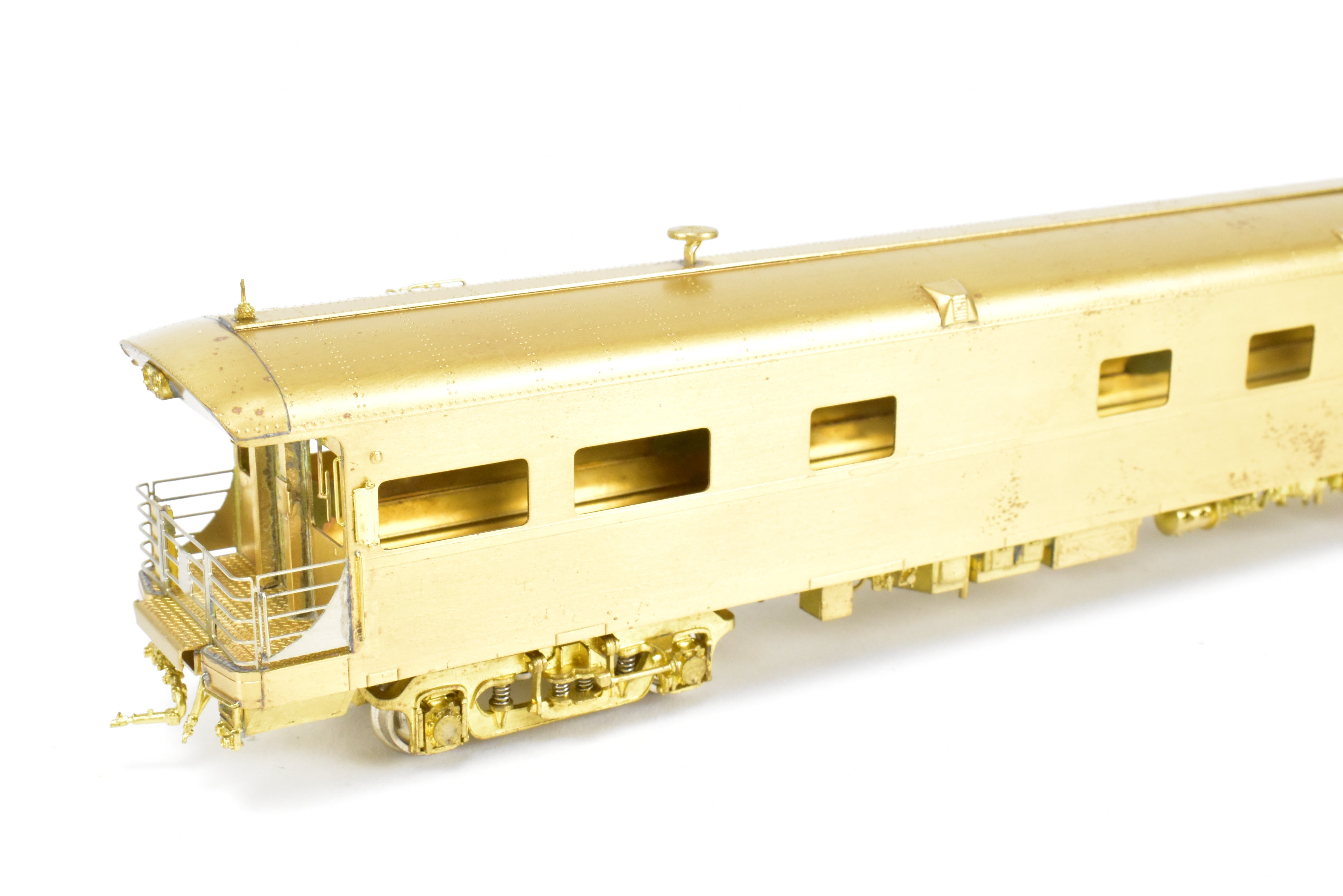 HO Scale Brass Cascade Models Union Pacific (UP) Business Car Number 103 - A Rare and Collectible Model Train Car