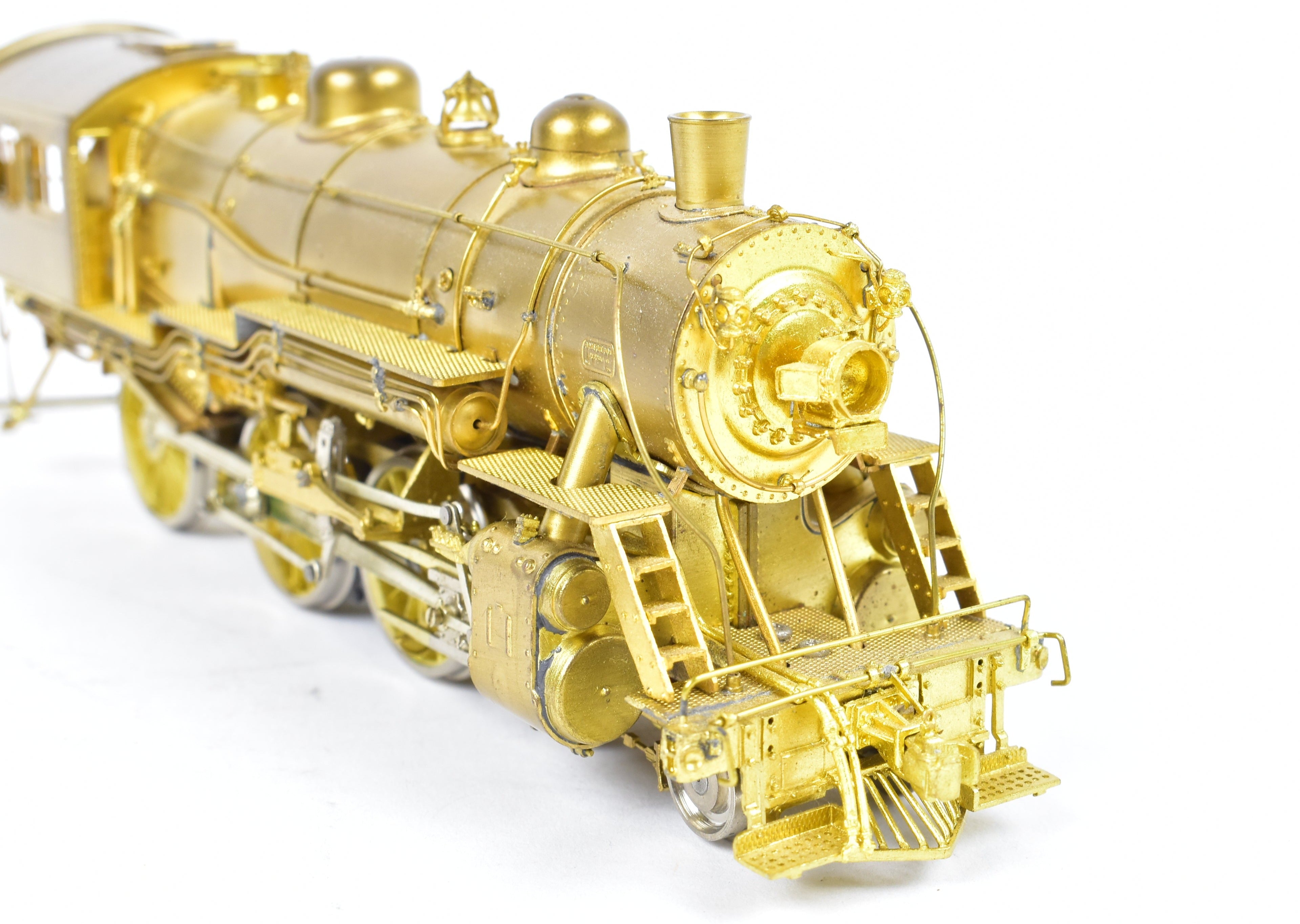 HO Scale Brass Model Train - Overland Models Inc. Rutland Railroad F - 2j 4 - 6 - 0 Locomotive Series #74 - 79