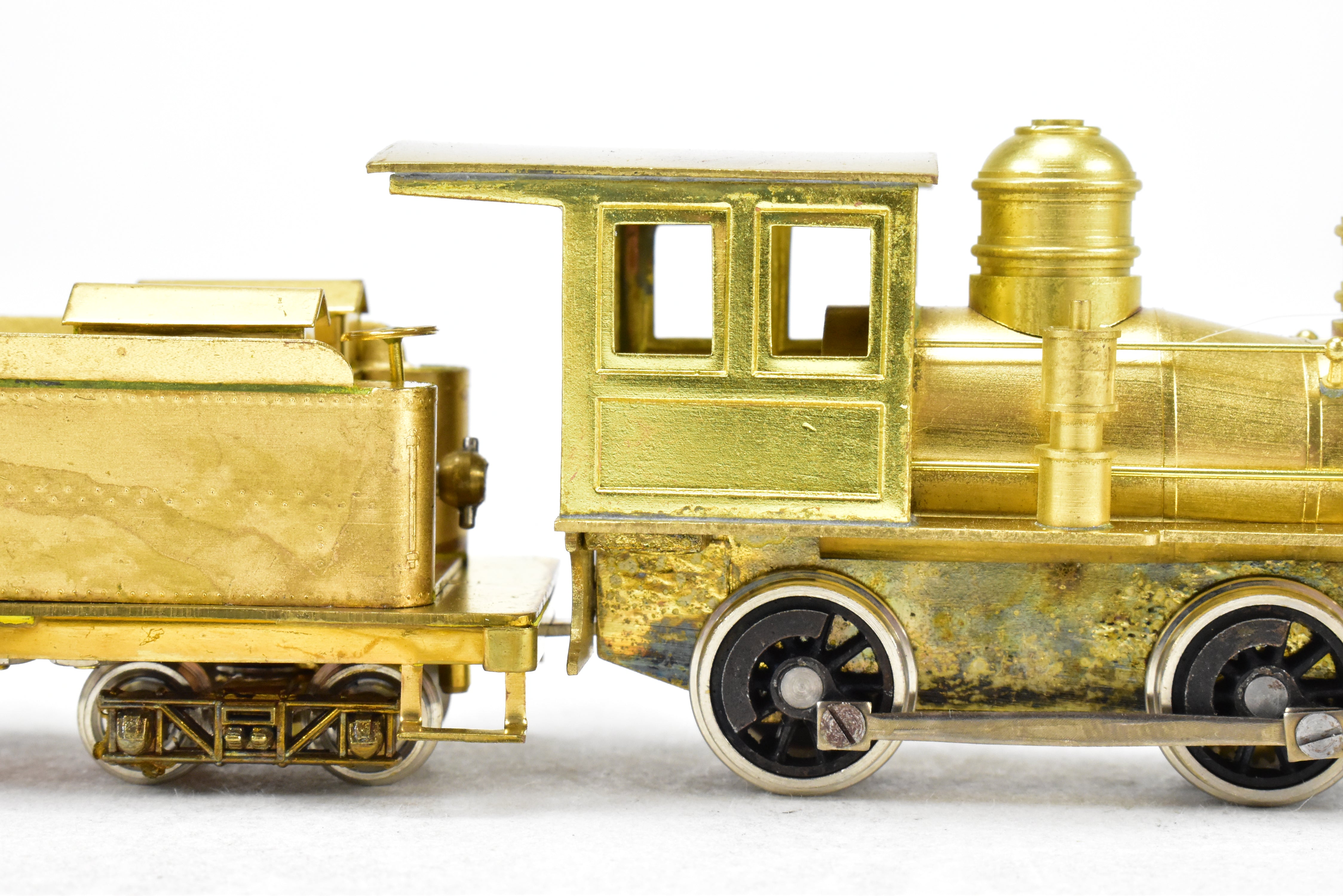 1880s American 4-4-0 HOn3 Brass Model from Far East Distributors, Spartan Series