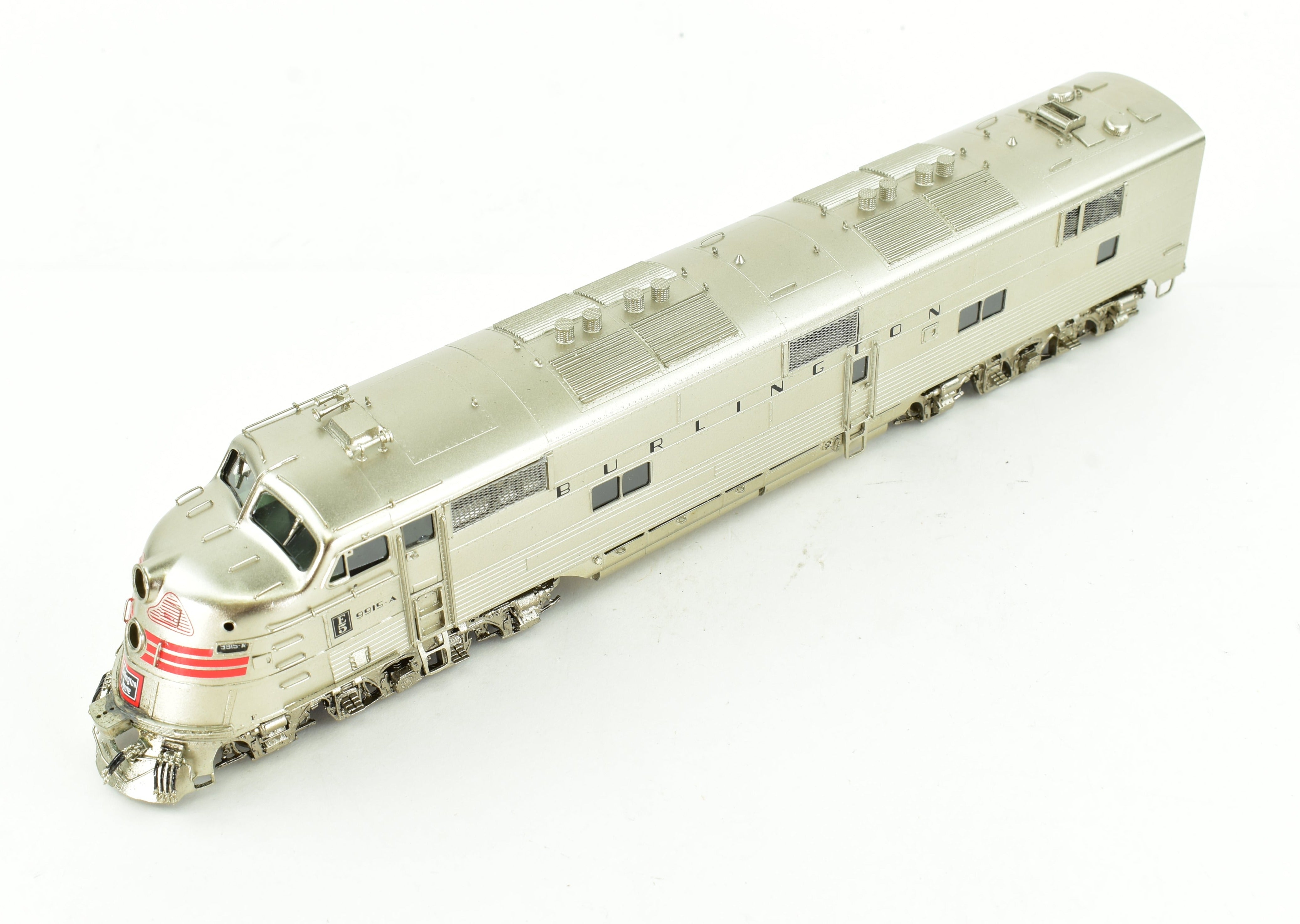 HO Scale Brass OMI - Overland Models, Inc. Burlington Route (CB&Q) EMD E5A Locomotive, 1960 Era, Custom - Finished No. 9915A