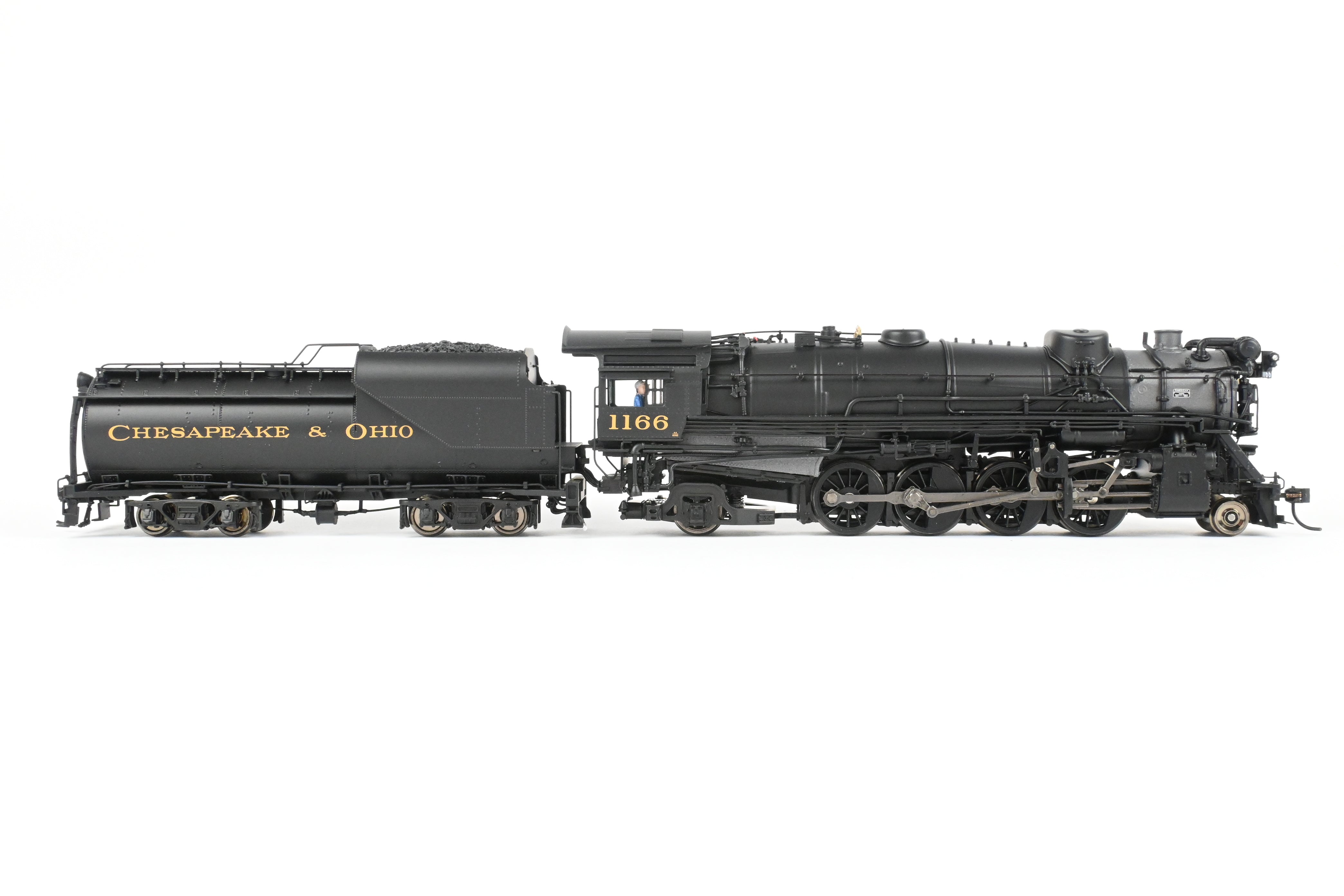2023 HO Broadway Limited C&O K-2 2-8-2 Mikado w/ 12-VC Tender #1166 Paragon 4 Sound