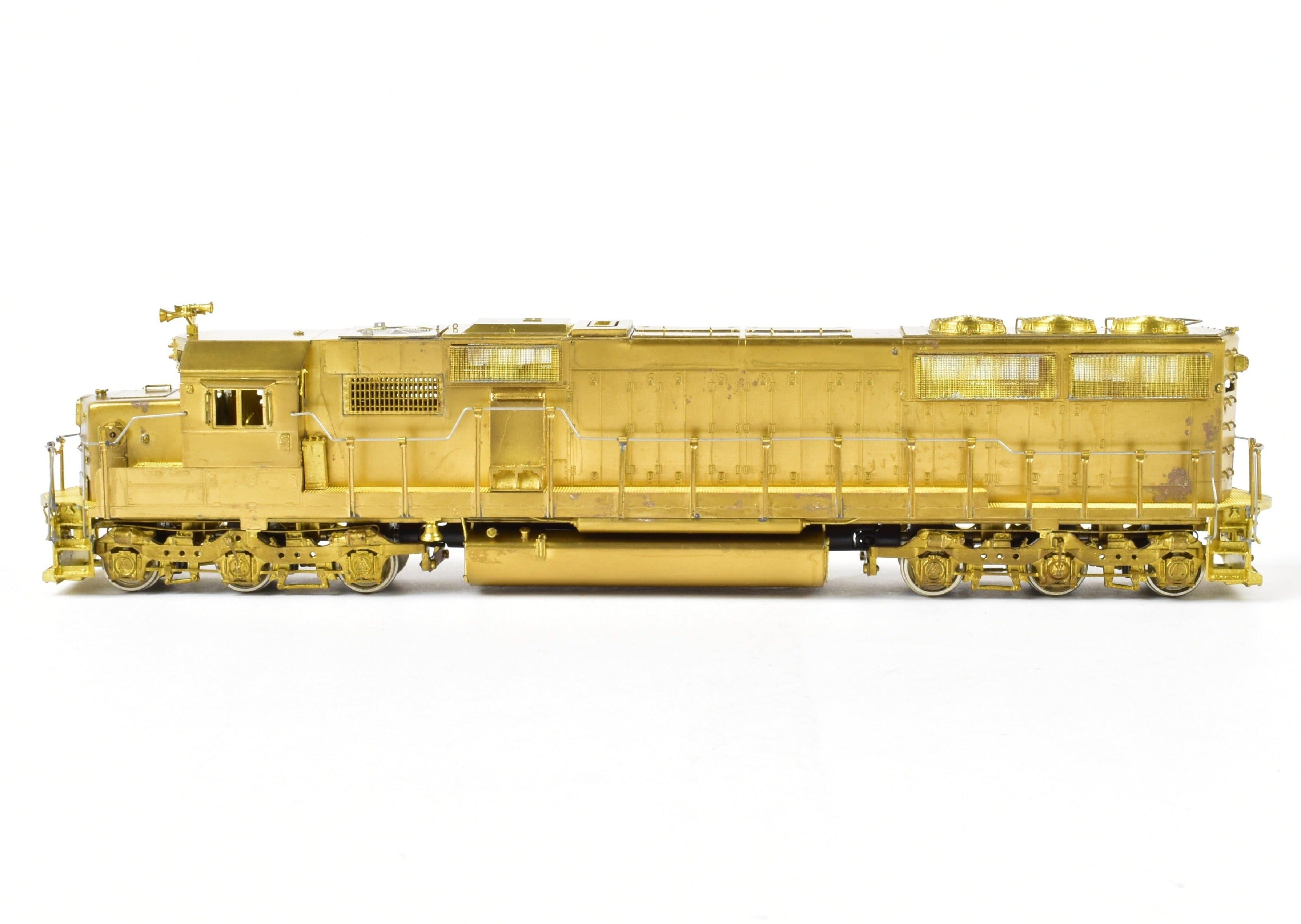 HO Scale Brass Model Train - Overland Models Inc. Denver & Rio Grande Western EMD SD - 50 Locomotive