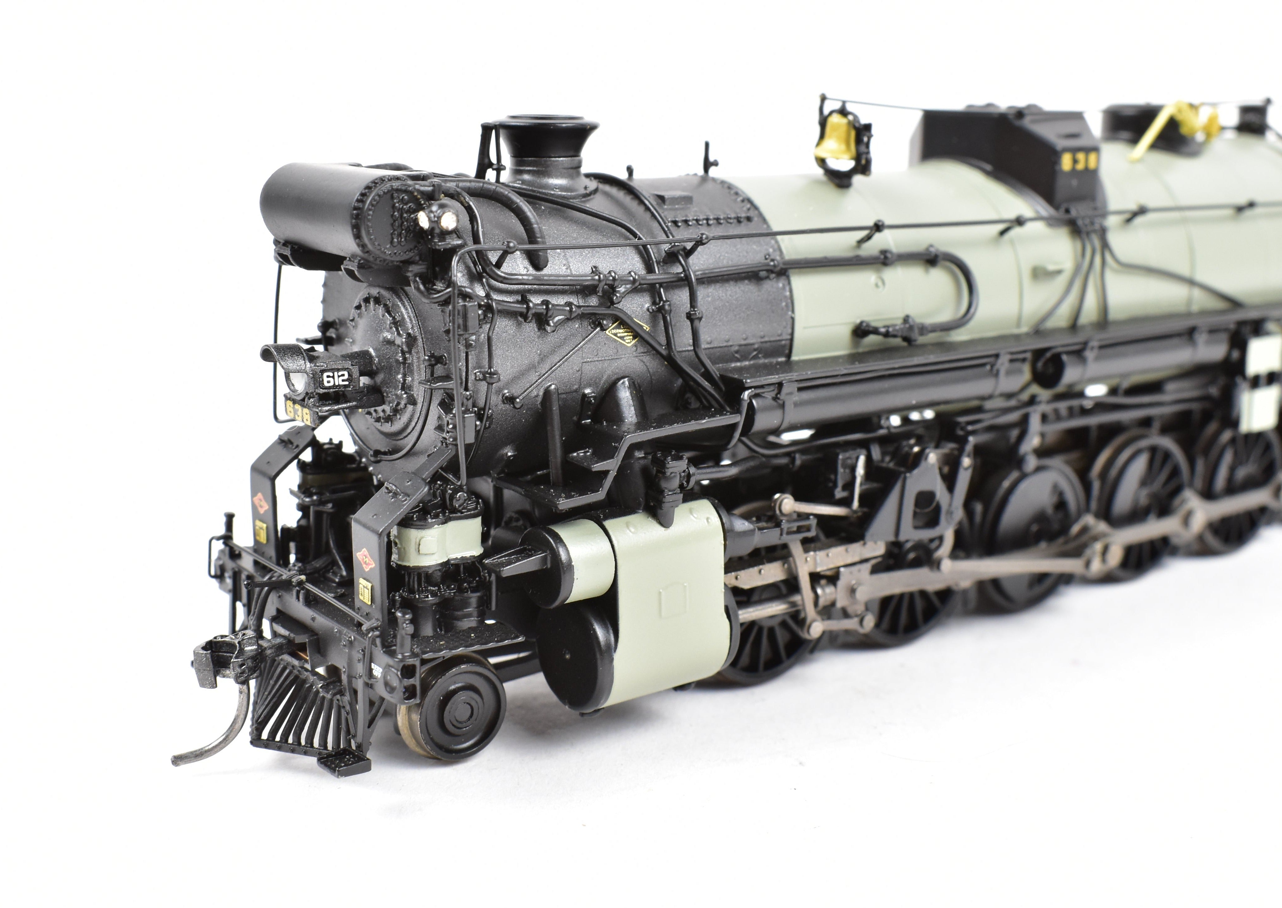 HO Scale Brass Hybrid BLI T&P 2-10-4 FP DCC & Sound Renumbered #638