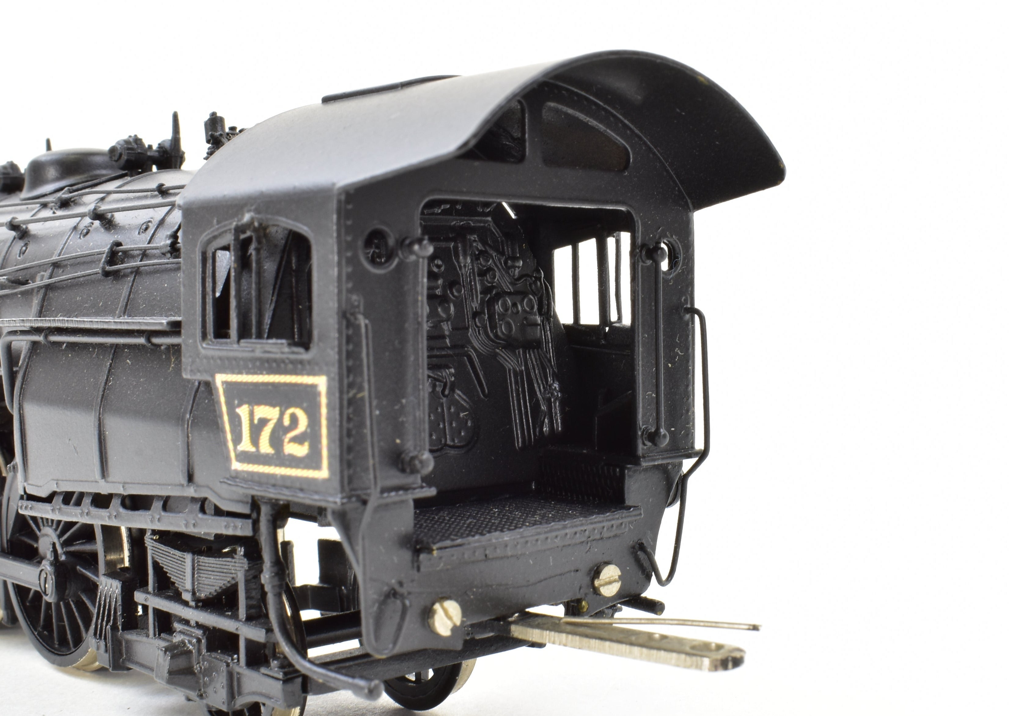 HO Scale Brass Model Train - Empire Midland Reading G2sa #175 4-6-2 Pacific Steam Locomotive CP No. 172 Equipped with Northwest Short Line (NWSL) Gearbox