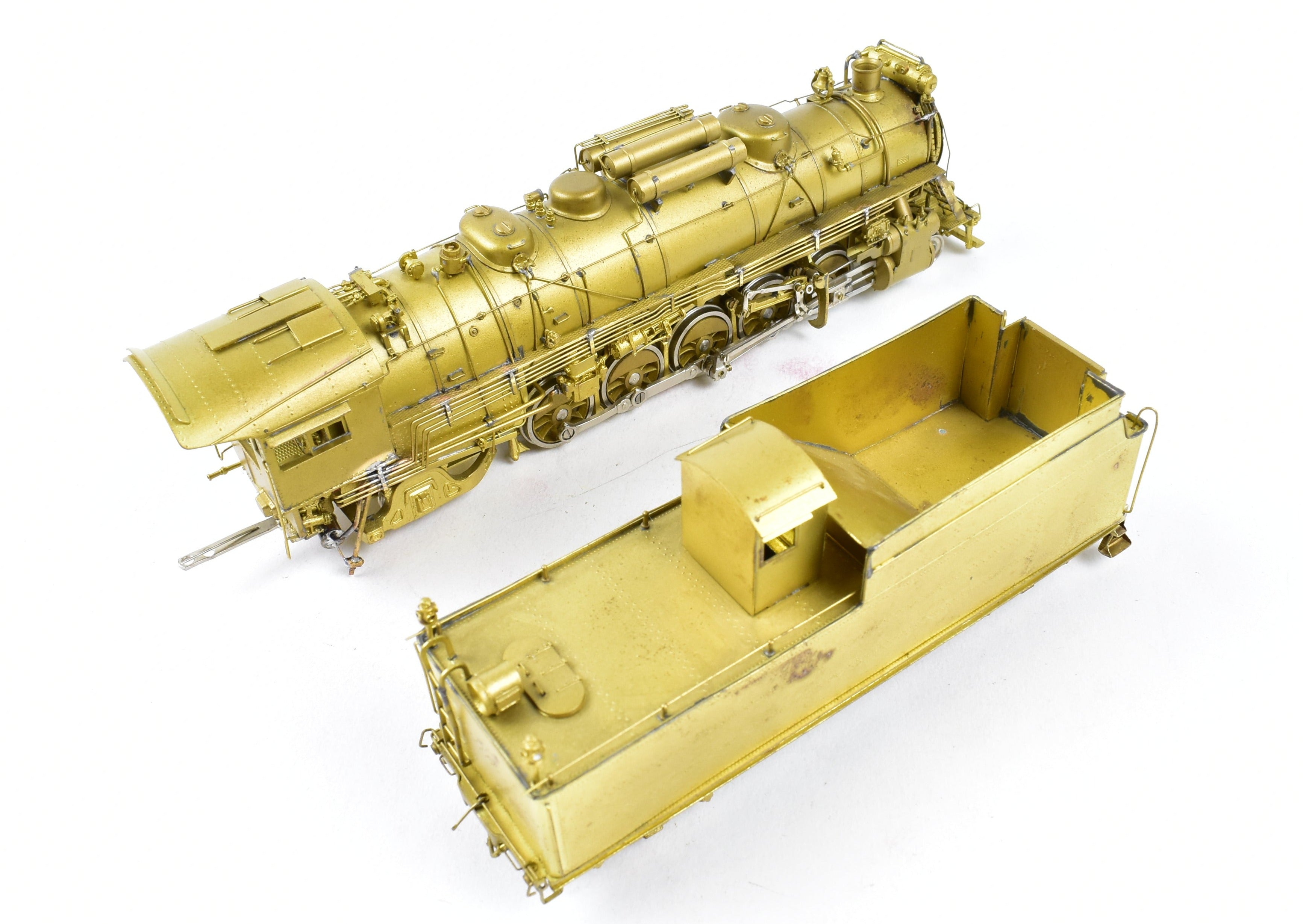HO Scale Brass Key Imports DM&IR - Duluth Missabe and Iron Range Class 2 - 10 - 2 Santa Fe Model in As - Is Condition
