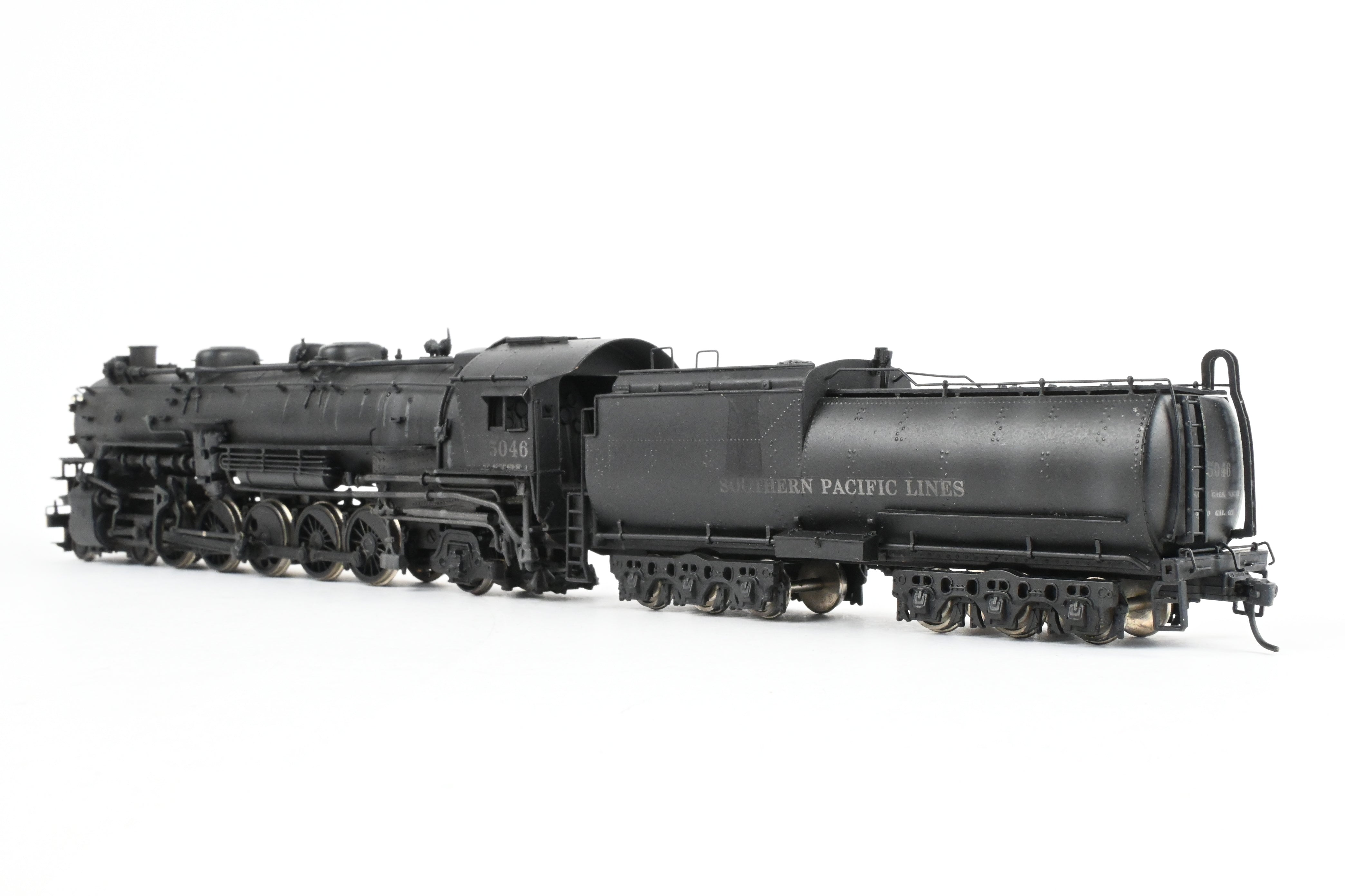 HO Scale Brass Westside SP-1 4-10-2 CP Model #5046 with Heavy Weathering
