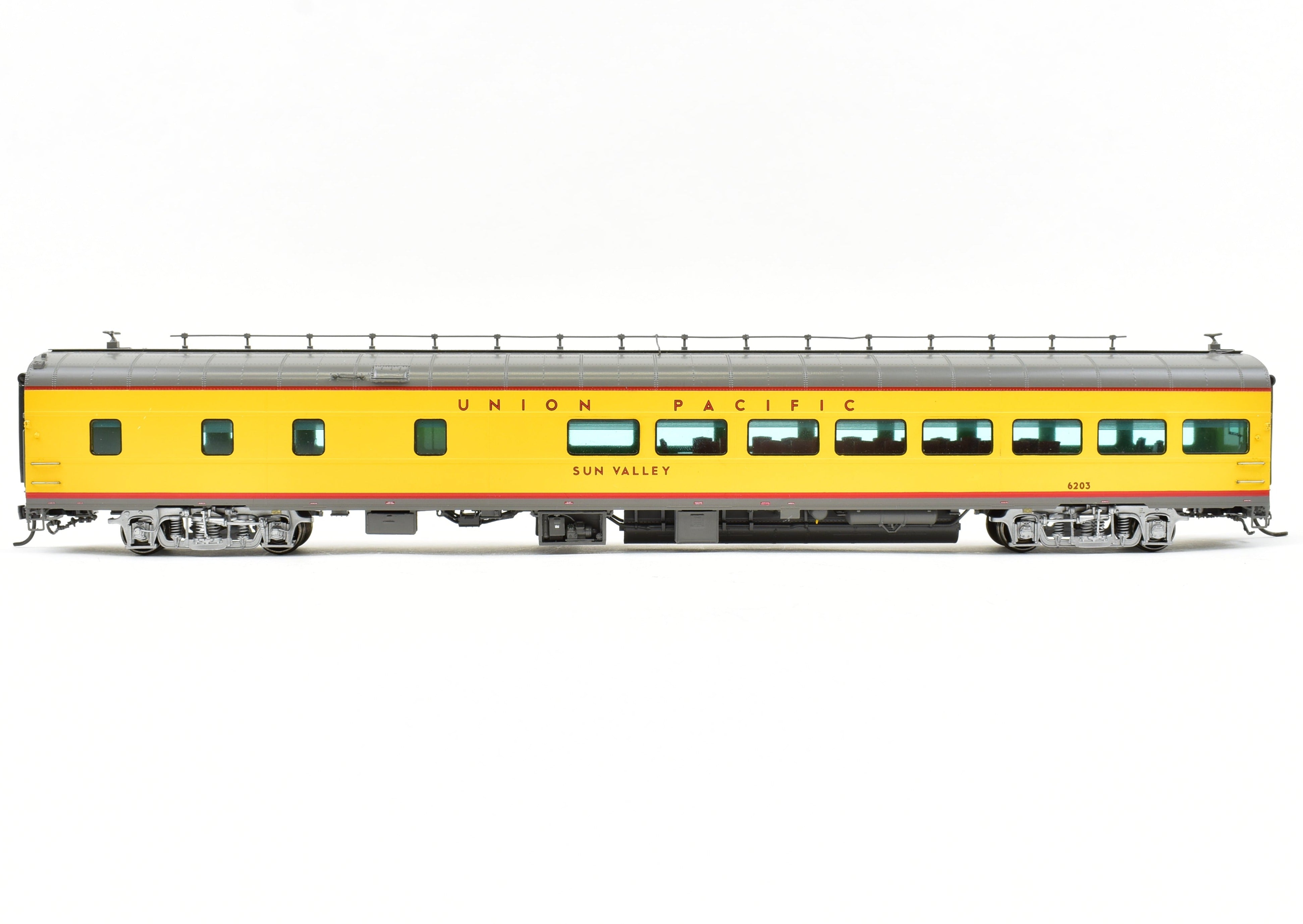HO Scale Brass OMI Union Pacific Sun Valley Lounge FP No. 6203 by Overland Models