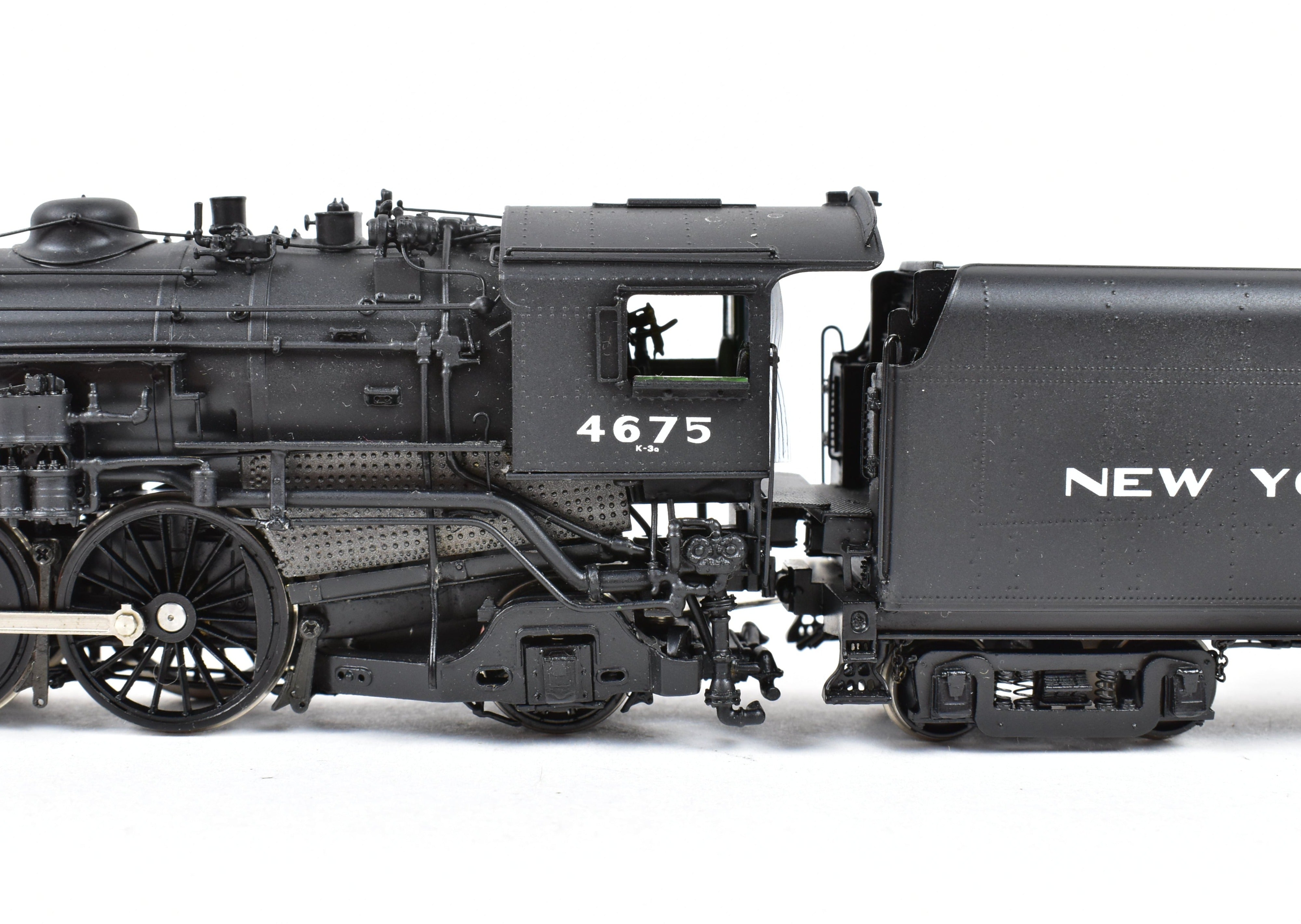 HO Brass Key Imports NYC - Factory Painted New York Central K - 3q 4 - 6 - 2 Pacific No. 4675
