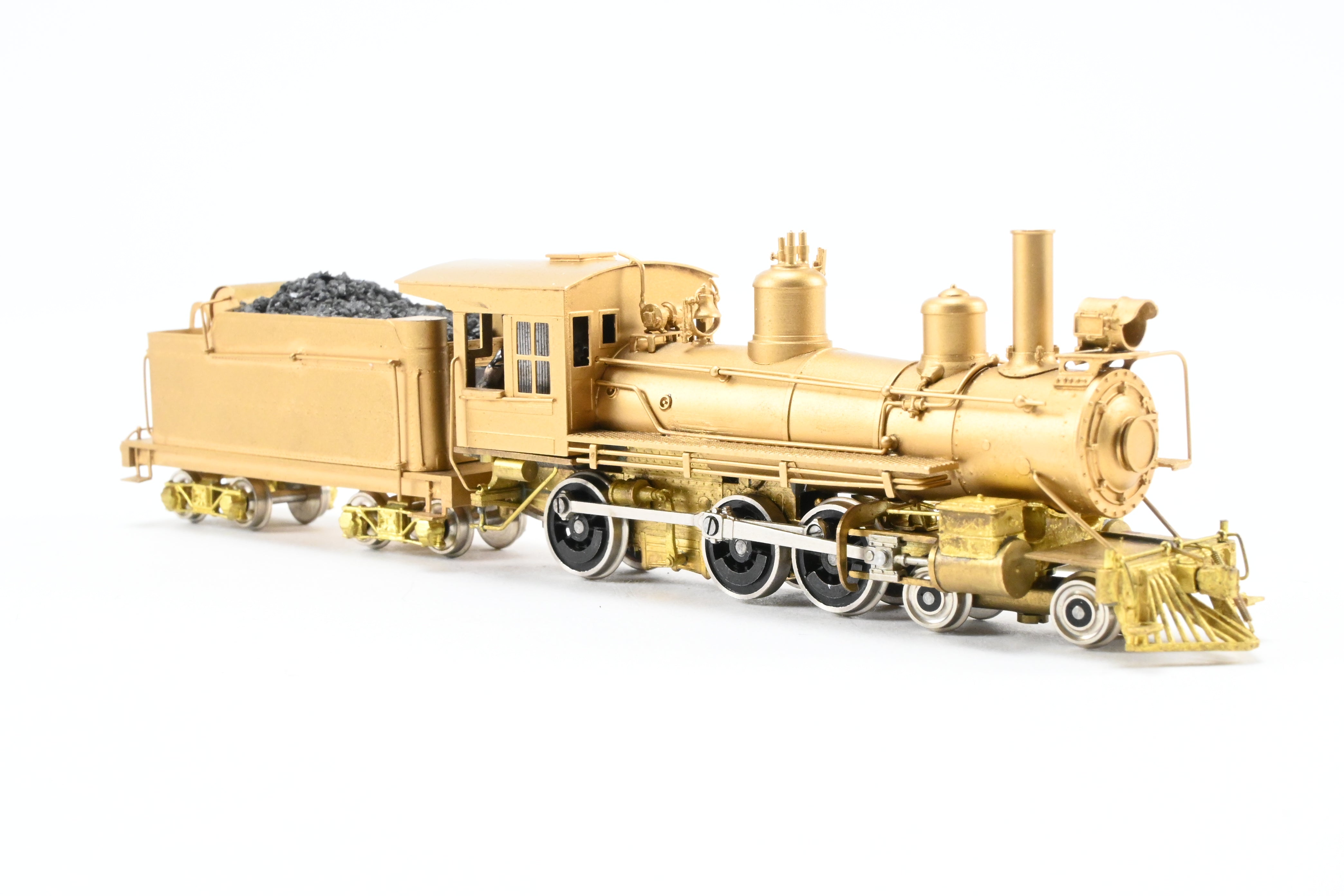 HOn3 Scale Brass Model Train by Westside Model Co. - Denver & Rio Grande Western (D&RGW) T-12 4-6-0 Ten Wheeler Locomotive
