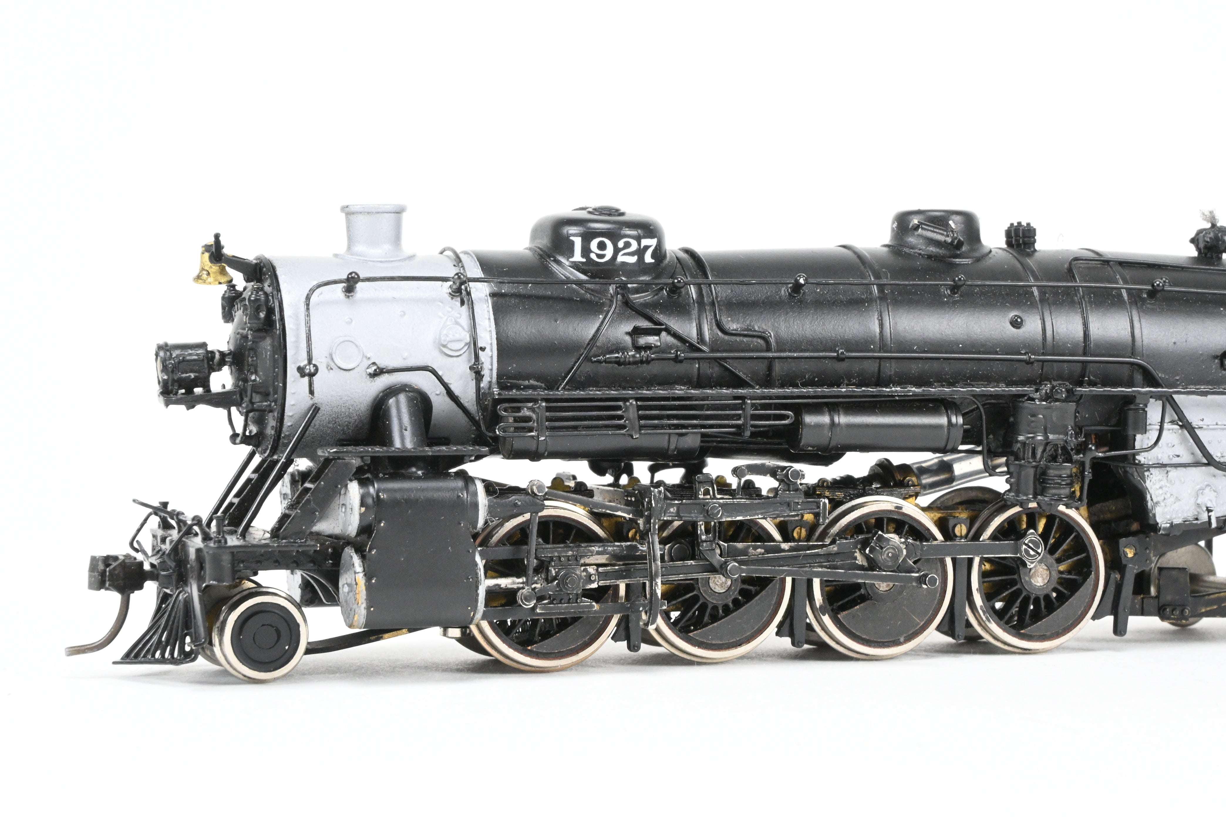 HO Scale Brass Akane 2-8-2 Light Mikado Custom Painted for C&EI USRA