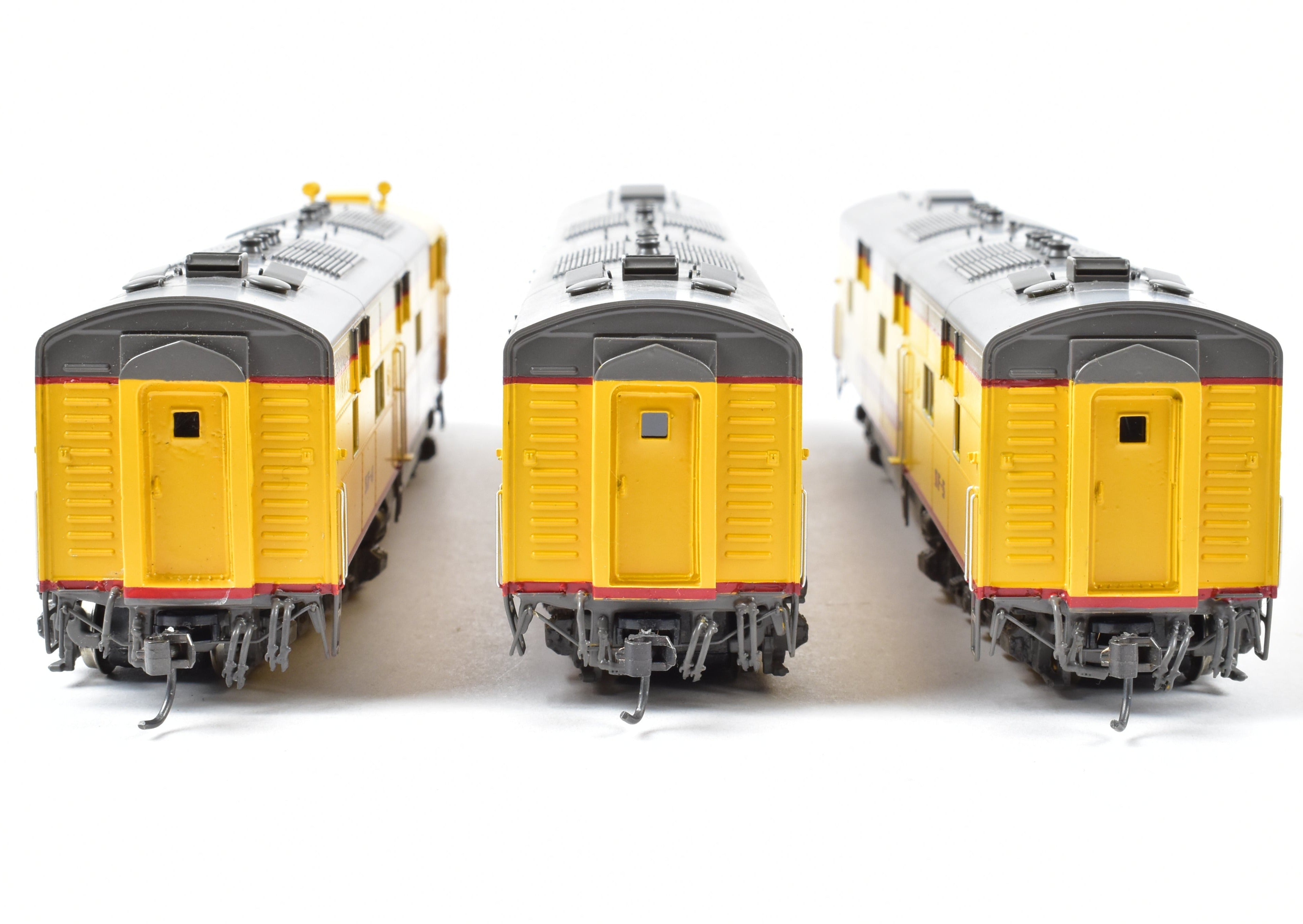 HO Scale Brass Consist of Challenger Imports Union Pacific City of San Francisco EMD E6 A/B/B Locomotive Set for Model Railroading
