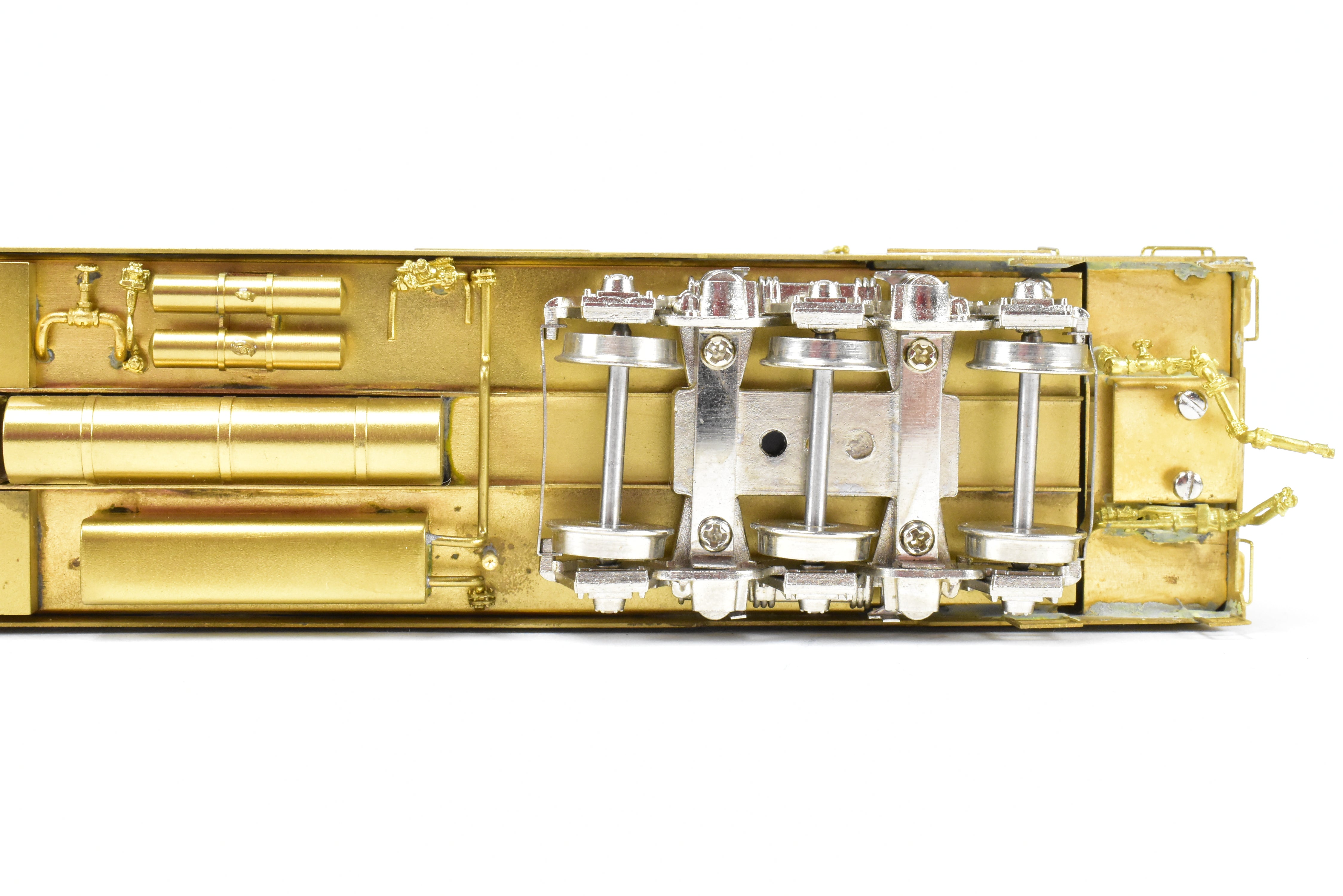 High - Quality HO Scale Brass Cascade Models Union Pacific Boiler/Baggage/Dormitory Cars #300 - 304