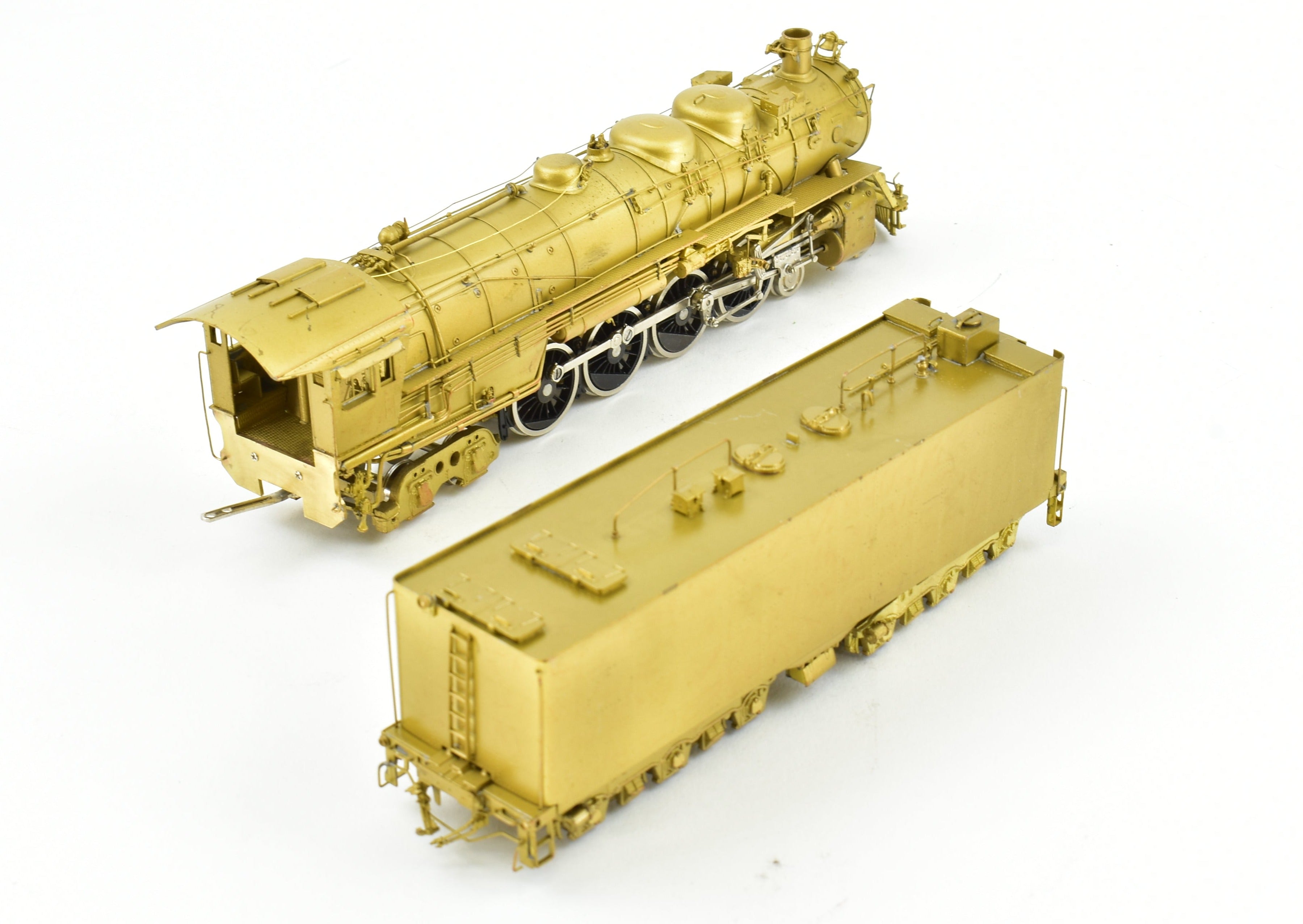 HO Scale Brass Key Imports ATSF - Santa Fe 3751 Class 4-8-4 Northern Model Train Engine