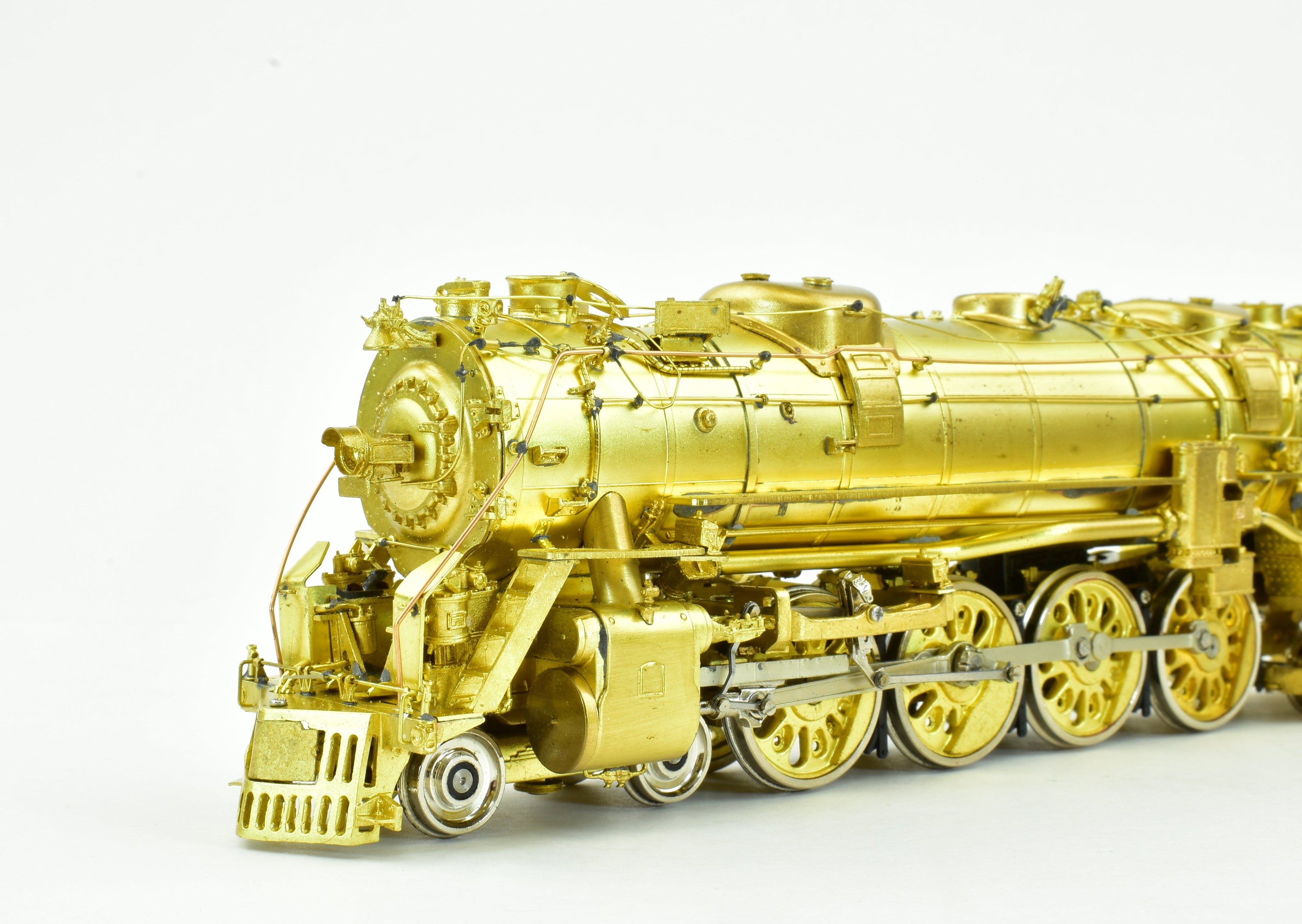 HO Scale Brass Model Train - Overland Models, Inc. Missouri Pacific 2100 4-8-4 Steam Locomotive by Ajin Precision