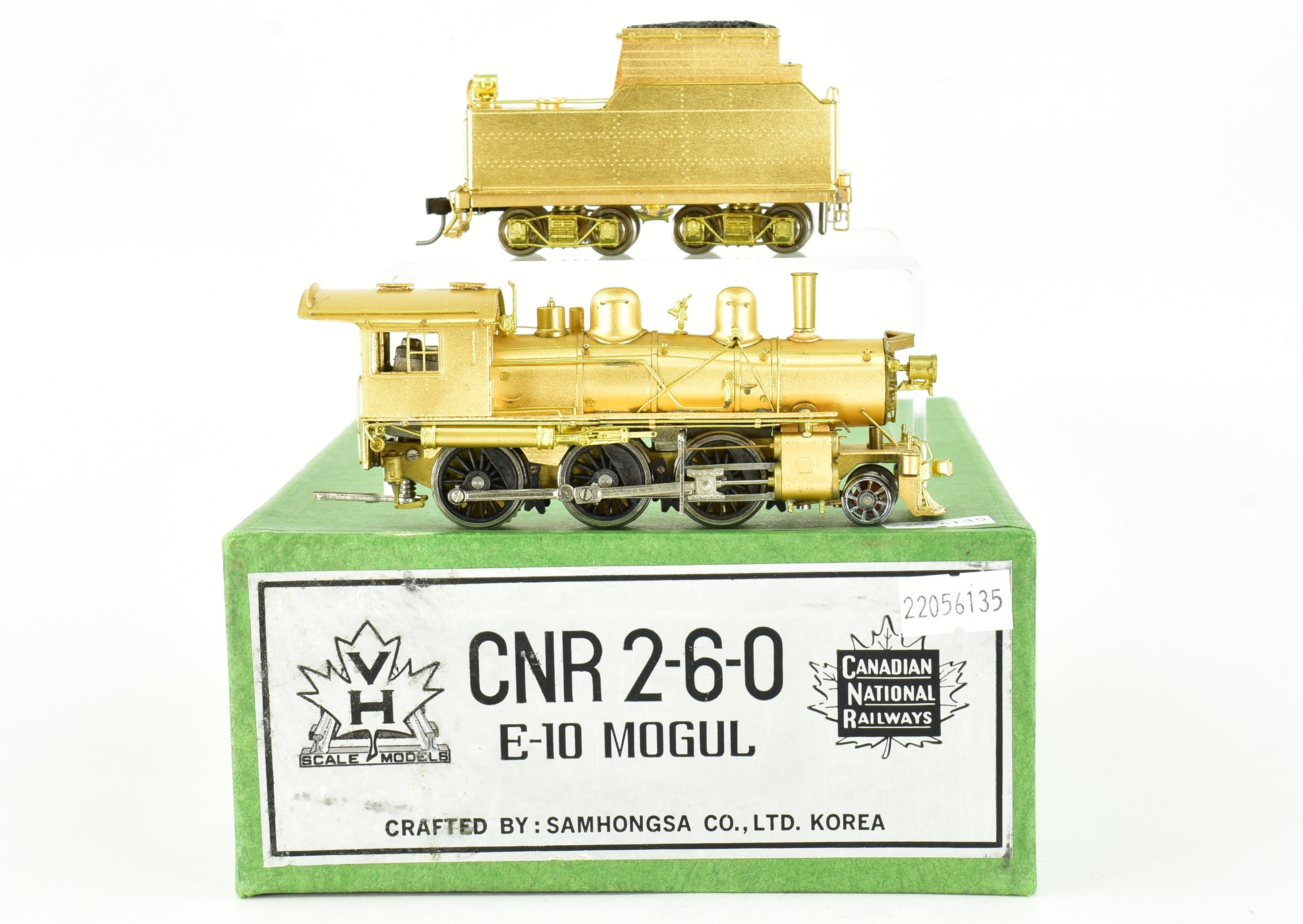 HO Brass Van Hobbies Canadian National Railway 2-6-0 E-10 Mogul Model - As Is