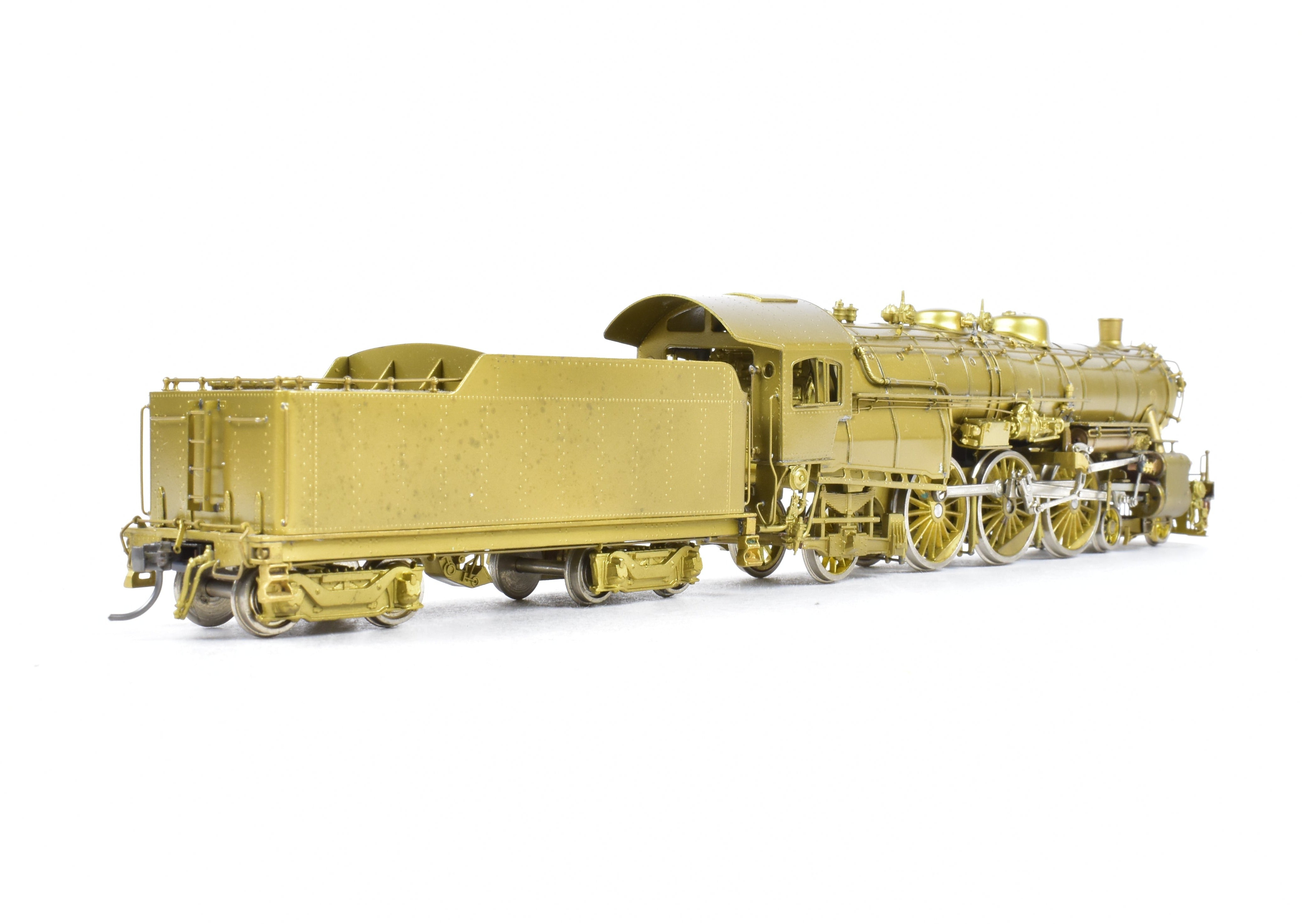 HO Scale Brass Empire Midland Reading 4-6-2 G-2SA Pacific Model Train with Reboxed Packaging and New Boo-Rim Gearbox