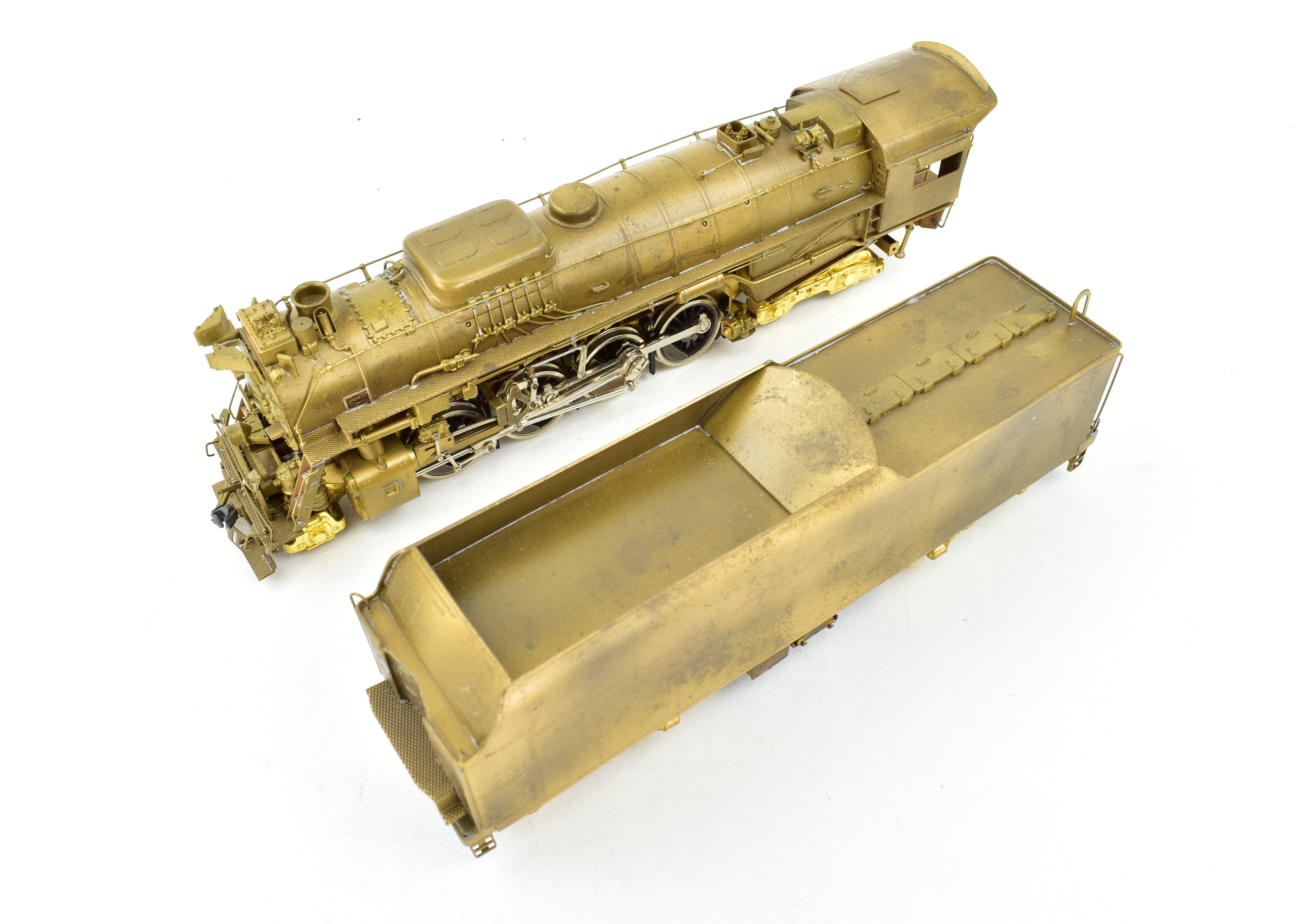 HO Scale Brass Pacific Fast Mail (PFM) Model Train - United C&O - Chesapeake & Ohio 2-8-4 Kanawha Locomotive